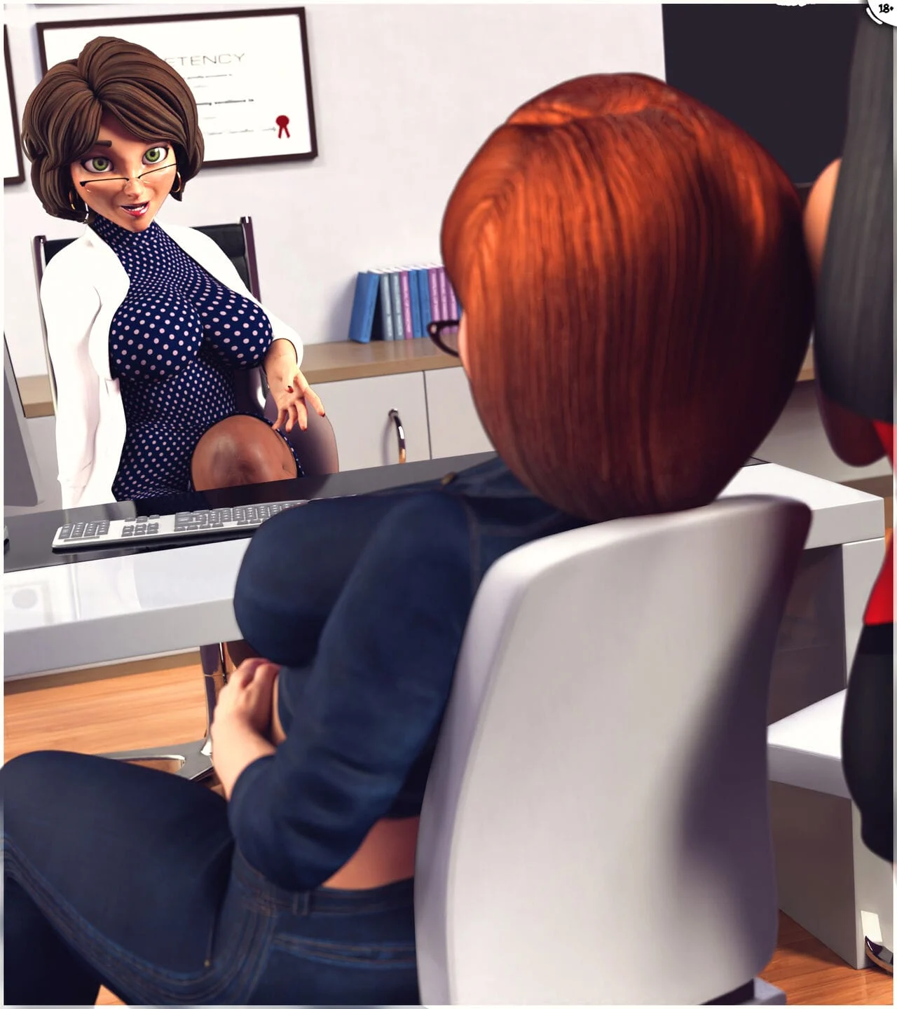 Helen And Cass Threesome [URQqURQq] Preg Helen with Violet And Cass – page 4