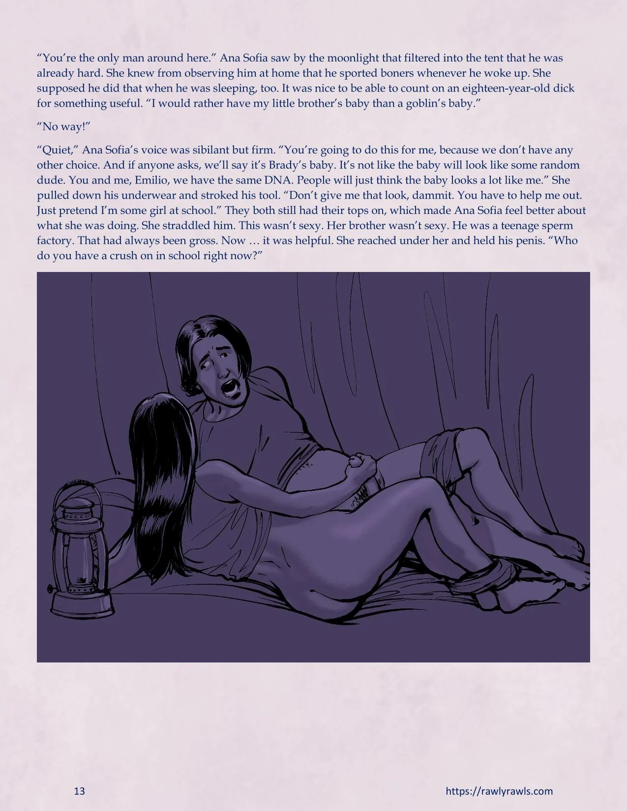 The Warlock Of Claws [DixonLyrax , RawlyRawls] 6 . The Warlock Of Claws - Chapter 6 [DixonLyrax , RawlyRawls] – page 13