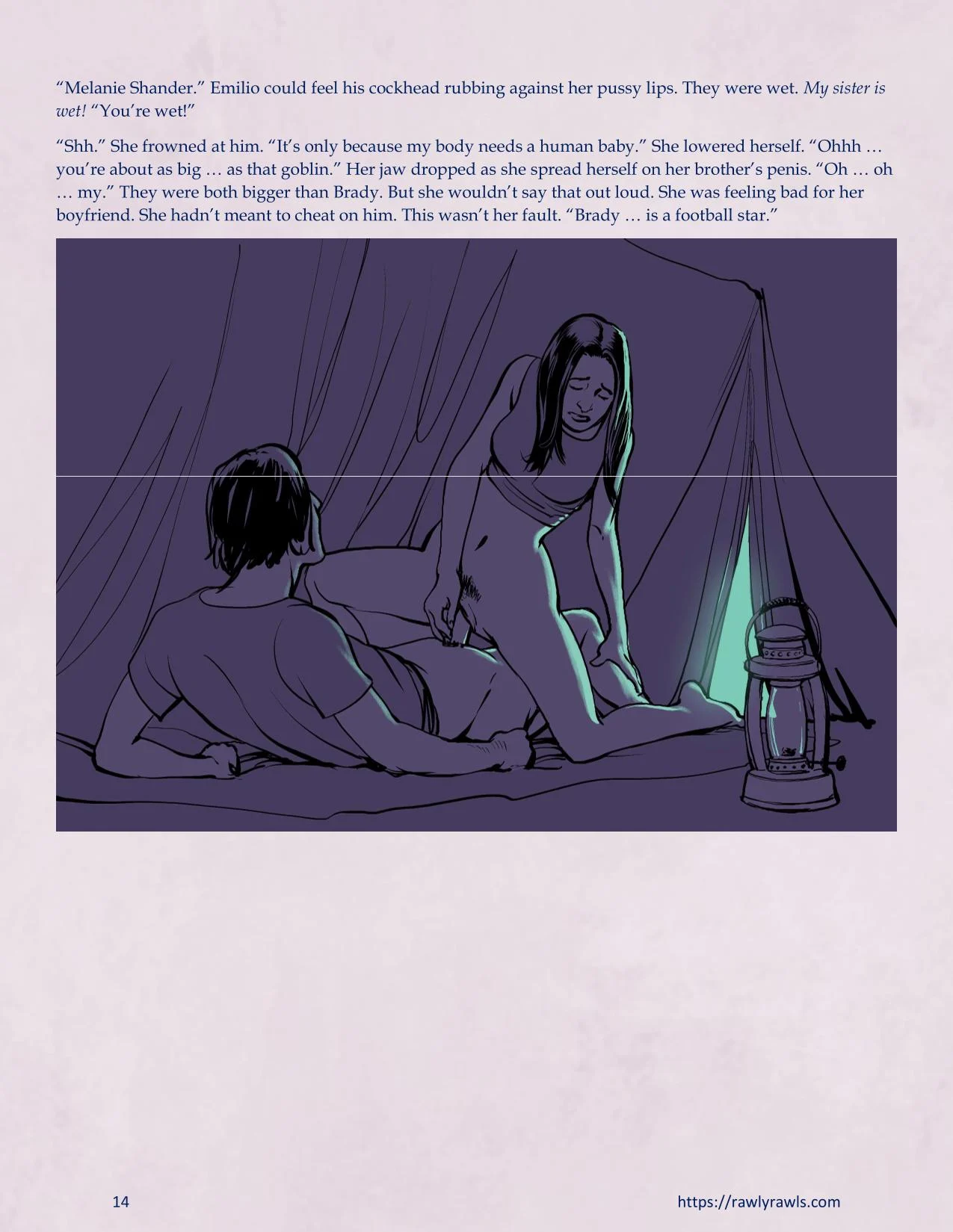 The Warlock Of Claws [DixonLyrax , RawlyRawls] 6 . The Warlock Of Claws - Chapter 6 [DixonLyrax , RawlyRawls] – page 14
