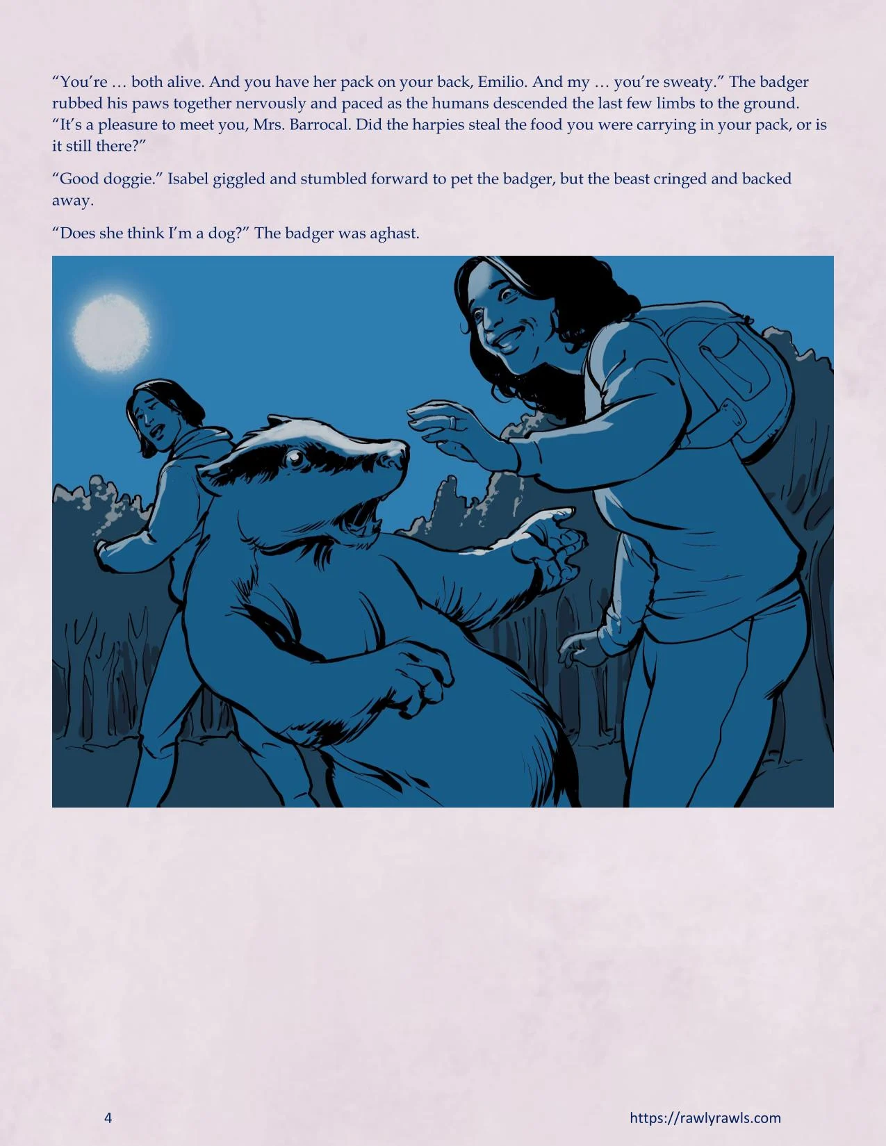 The Warlock Of Claws [DixonLyrax , RawlyRawls] 6 . The Warlock Of Claws - Chapter 6 [DixonLyrax , RawlyRawls] – page 4