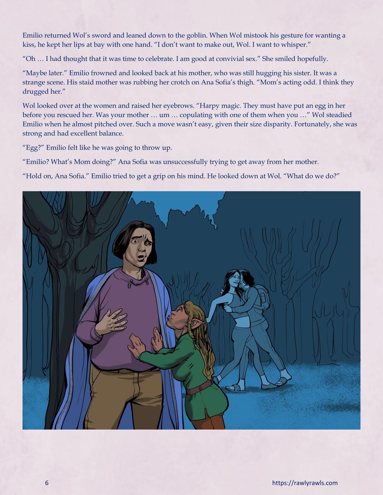 The Warlock Of Claws [DixonLyrax , RawlyRawls] 6 . The Warlock Of Claws - Chapter 6 [DixonLyrax , RawlyRawls] – page 6