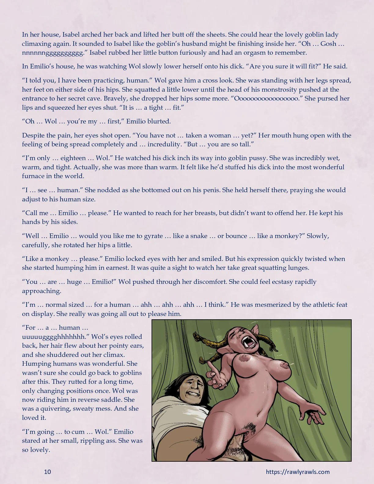The Warlock Of Claws [DixonLyrax , RawlyRawls] 2 . The Warlock Of Claws - Chapter 2 [DixonLyrax , RawlyRawls] – page 10