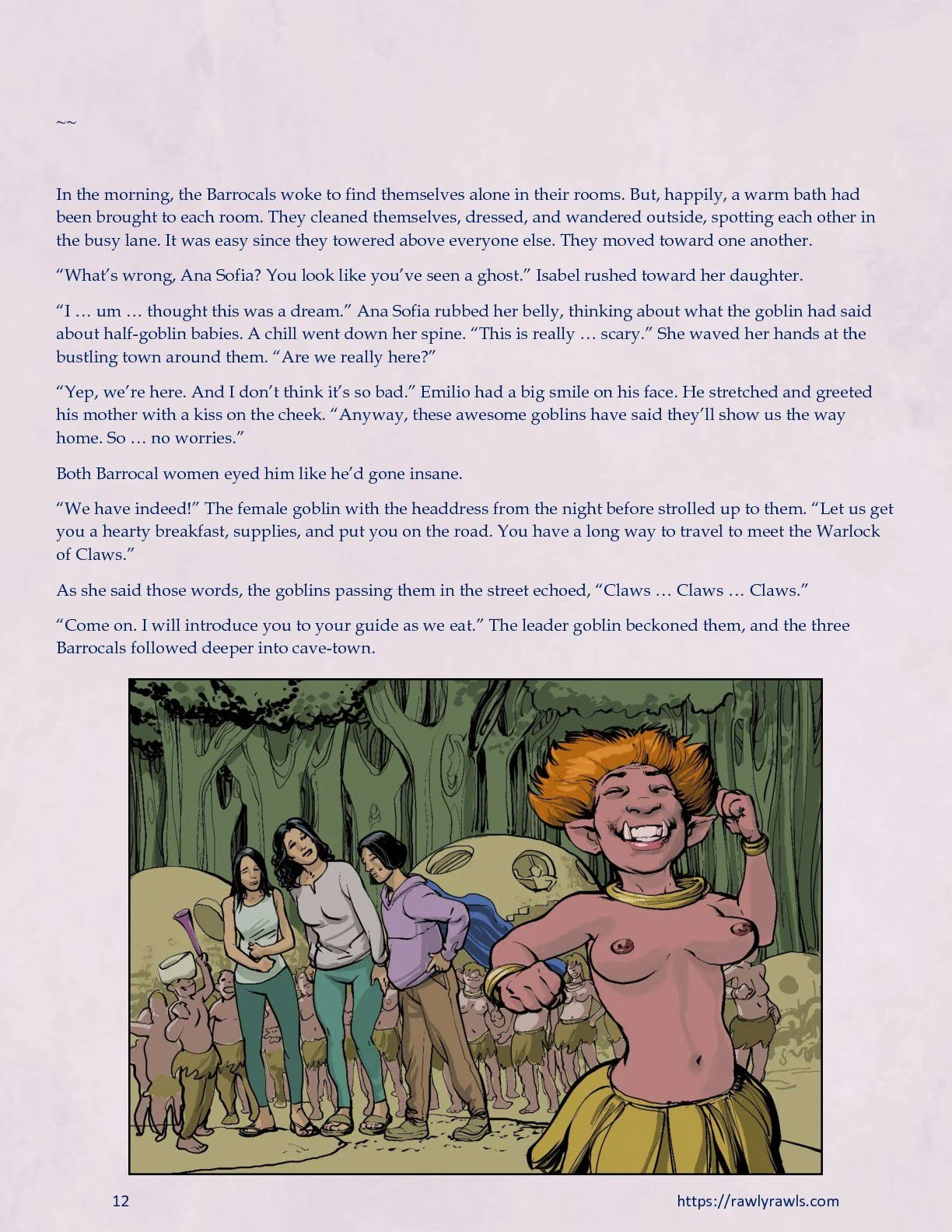 The Warlock Of Claws [DixonLyrax , RawlyRawls] 2 . The Warlock Of Claws - Chapter 2 [DixonLyrax , RawlyRawls] – page 12