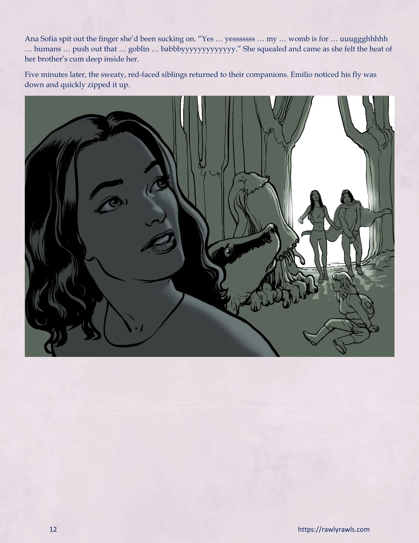 The Warlock Of Claws [DixonLyrax , RawlyRawls] 9 . The Warlock Of Claws - Chapter 9 [DixonLyrax , RawlyRawls] – page 12