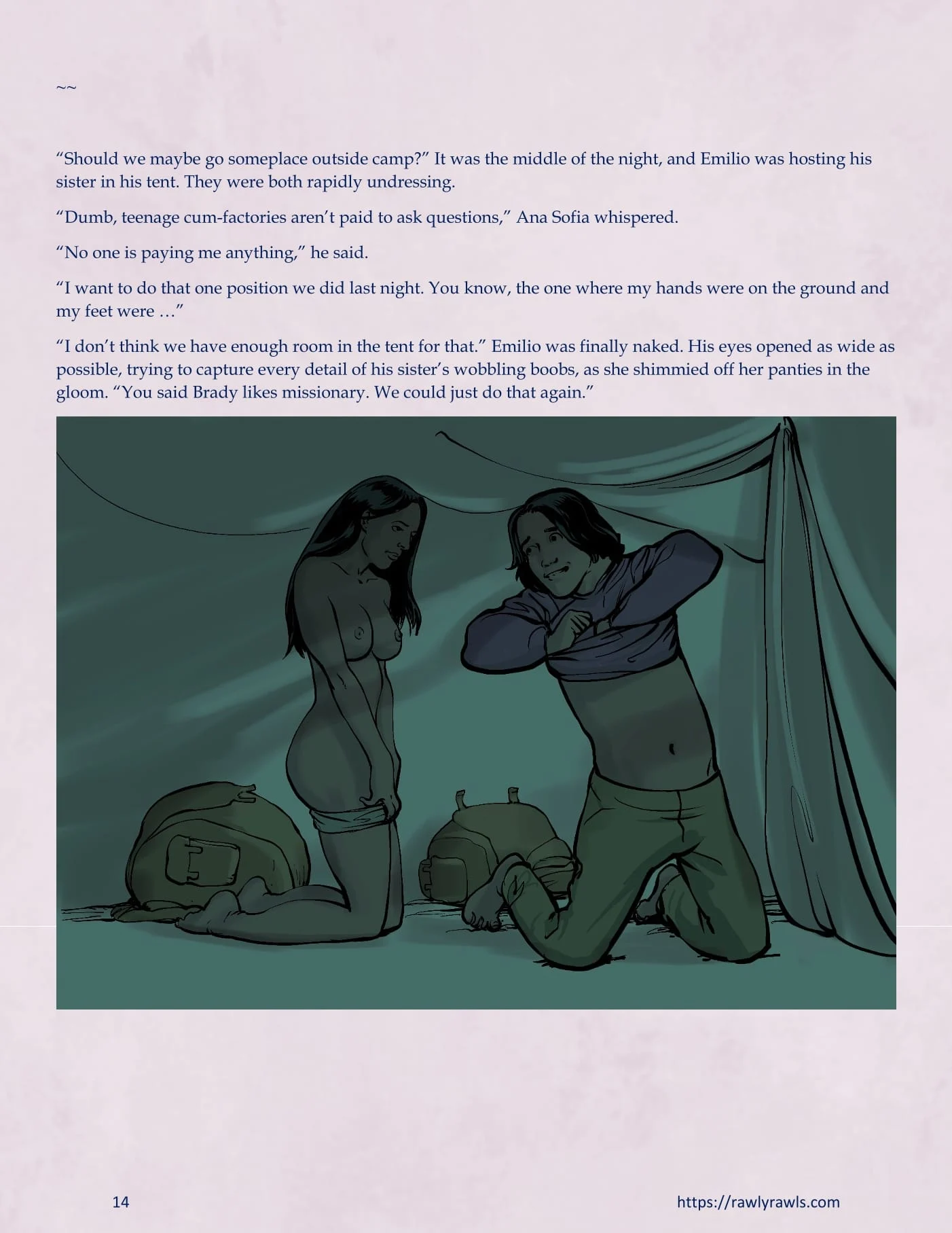 The Warlock Of Claws [DixonLyrax , RawlyRawls] 9 . The Warlock Of Claws - Chapter 9 [DixonLyrax , RawlyRawls] – page 14
