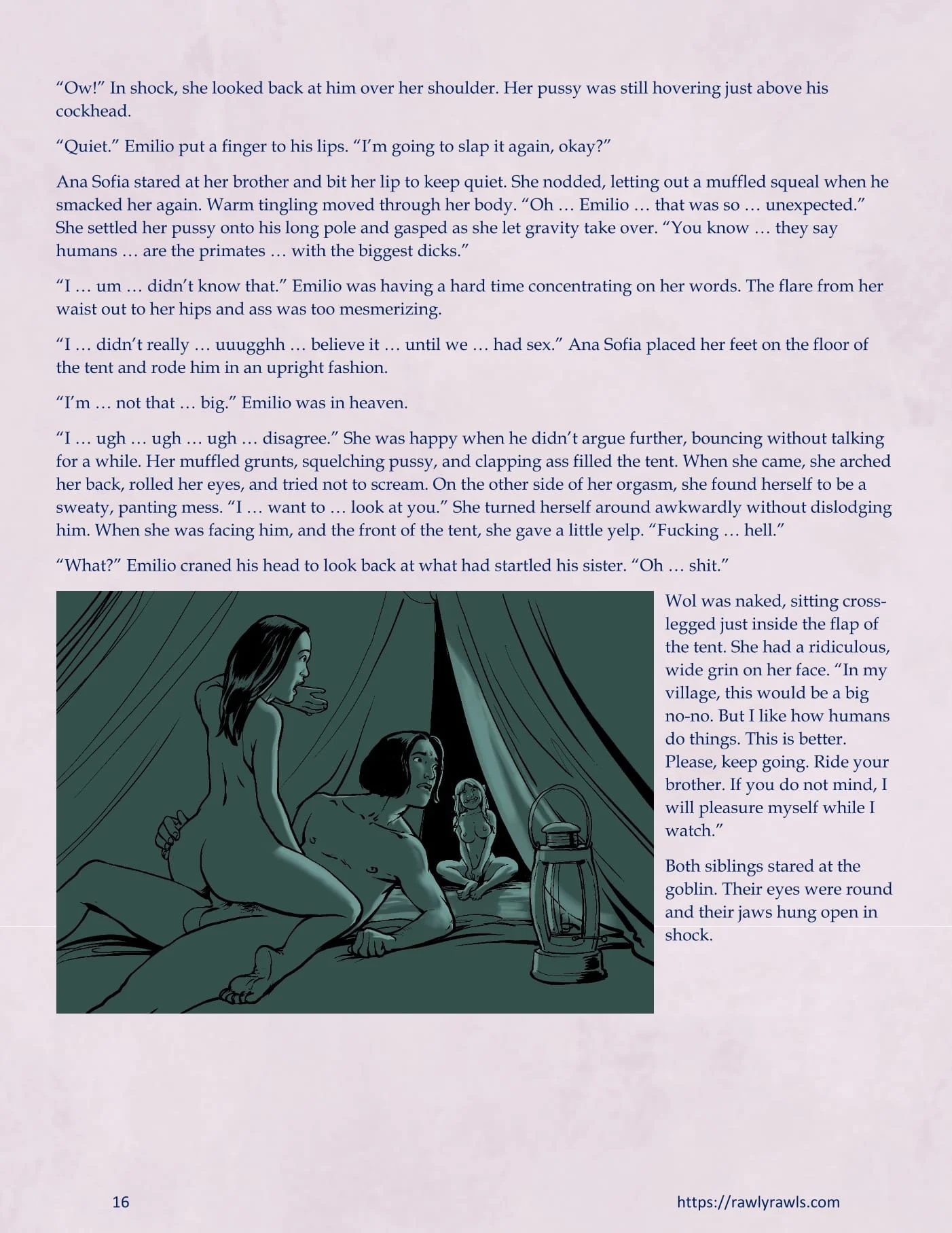 The Warlock Of Claws [DixonLyrax , RawlyRawls] 9 . The Warlock Of Claws - Chapter 9 [DixonLyrax , RawlyRawls] – page 16
