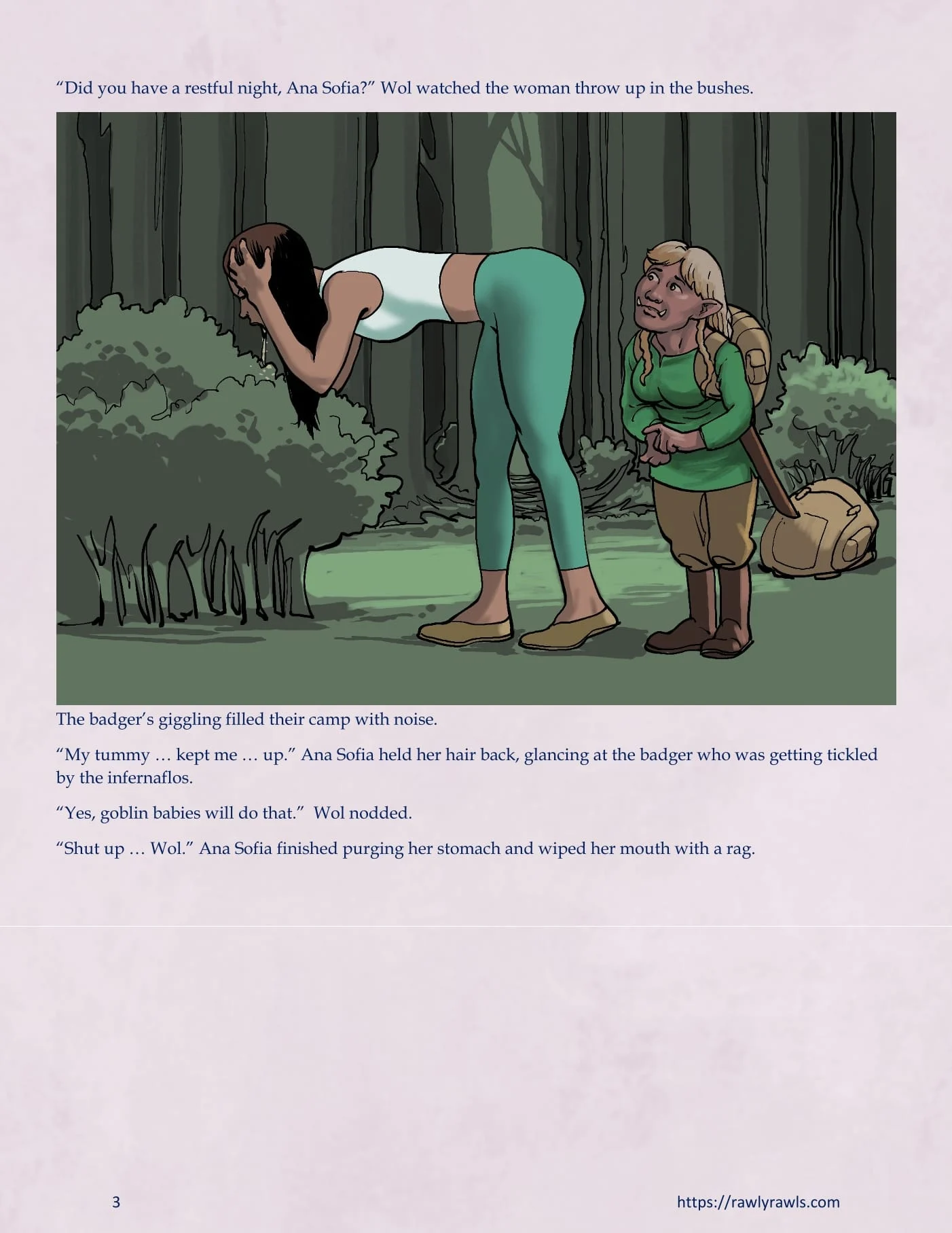 The Warlock Of Claws [DixonLyrax , RawlyRawls] 9 . The Warlock Of Claws - Chapter 9 [DixonLyrax , RawlyRawls] – page 3