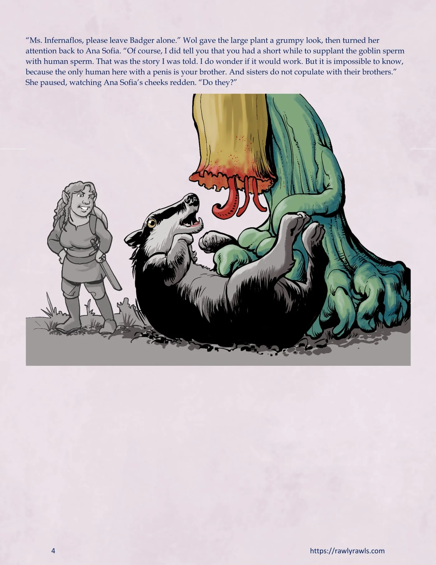 The Warlock Of Claws [DixonLyrax , RawlyRawls] 9 . The Warlock Of Claws - Chapter 9 [DixonLyrax , RawlyRawls] – page 4
