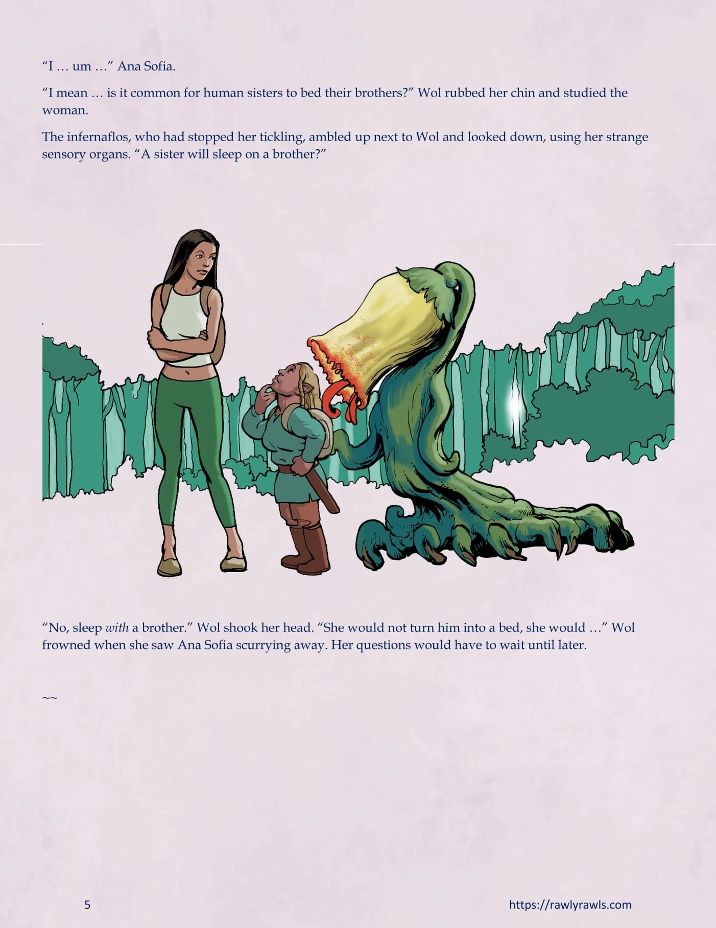 The Warlock Of Claws [DixonLyrax , RawlyRawls] 9 . The Warlock Of Claws - Chapter 9 [DixonLyrax , RawlyRawls] – page 5