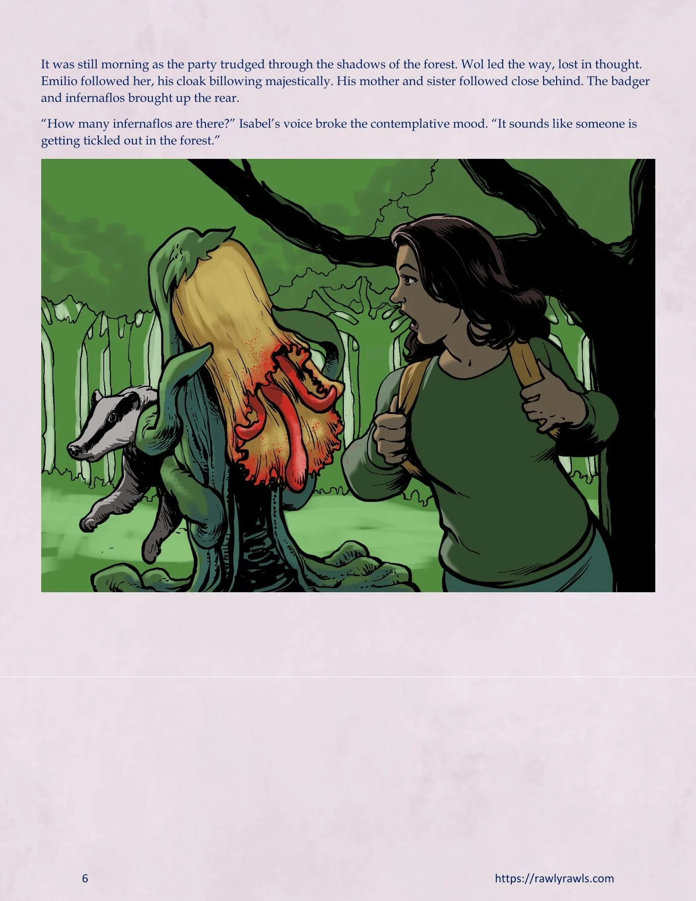 The Warlock Of Claws [DixonLyrax , RawlyRawls] 9 . The Warlock Of Claws - Chapter 9 [DixonLyrax , RawlyRawls] – page 6
