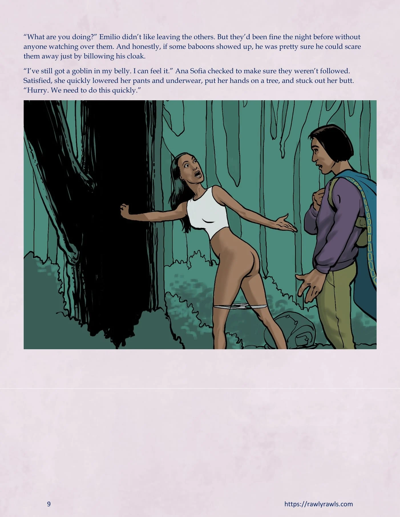 The Warlock Of Claws [DixonLyrax , RawlyRawls] 9 . The Warlock Of Claws - Chapter 9 [DixonLyrax , RawlyRawls] – page 9
