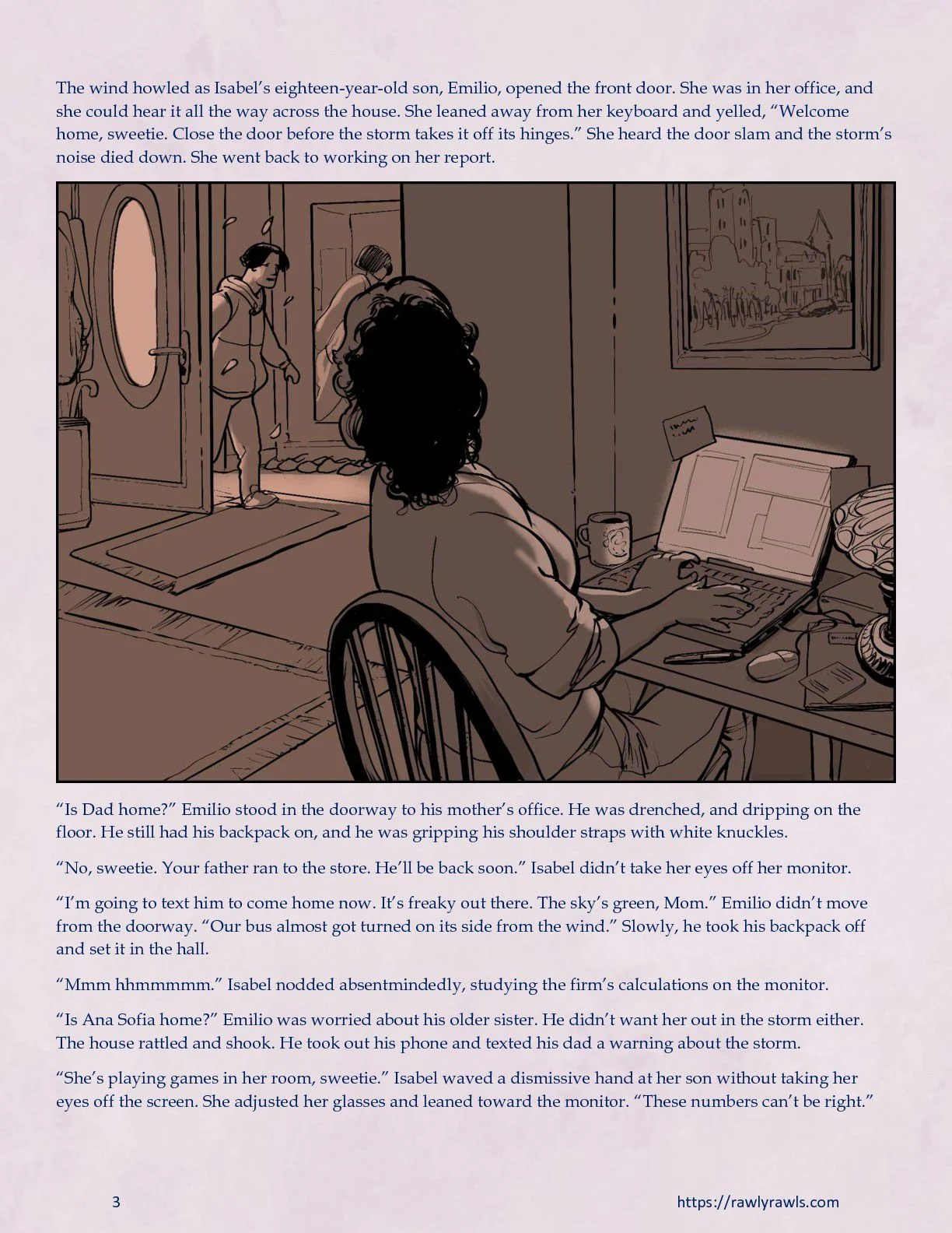 The Warlock Of Claws [DixonLyrax , RawlyRawls] 1 . The Warlock Of Claws - Chapter 1 [DixonLyrax , RawlyRawls] – page 3