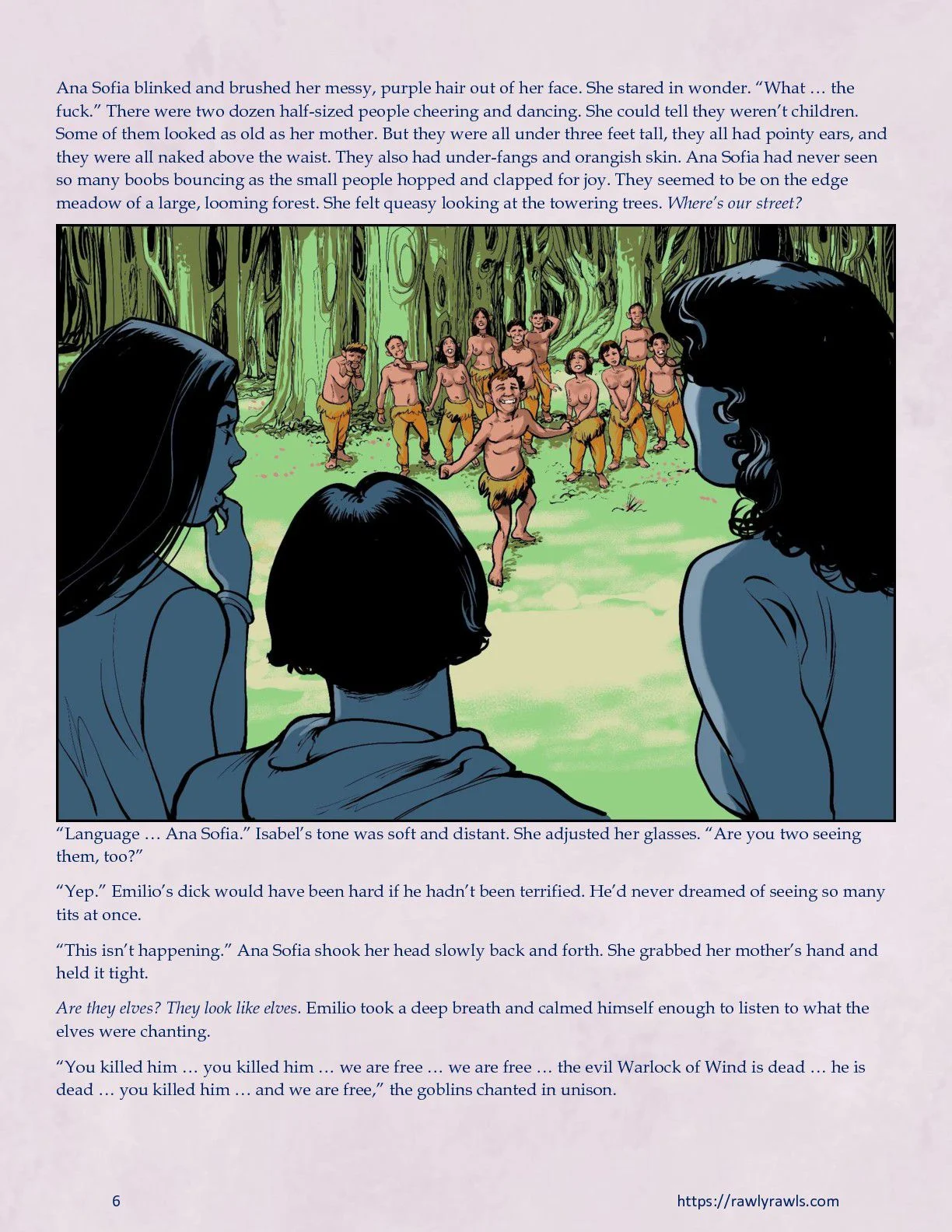 The Warlock Of Claws [DixonLyrax , RawlyRawls] 1 . The Warlock Of Claws - Chapter 1 [DixonLyrax , RawlyRawls] – page 6
