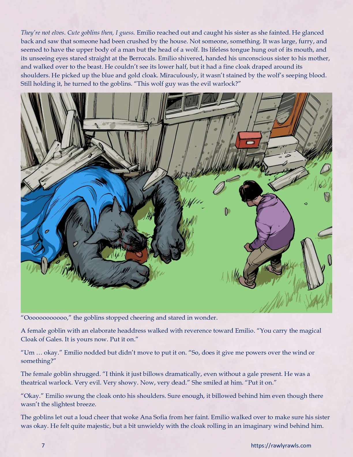The Warlock Of Claws [DixonLyrax , RawlyRawls] 1 . The Warlock Of Claws - Chapter 1 [DixonLyrax , RawlyRawls] – page 7