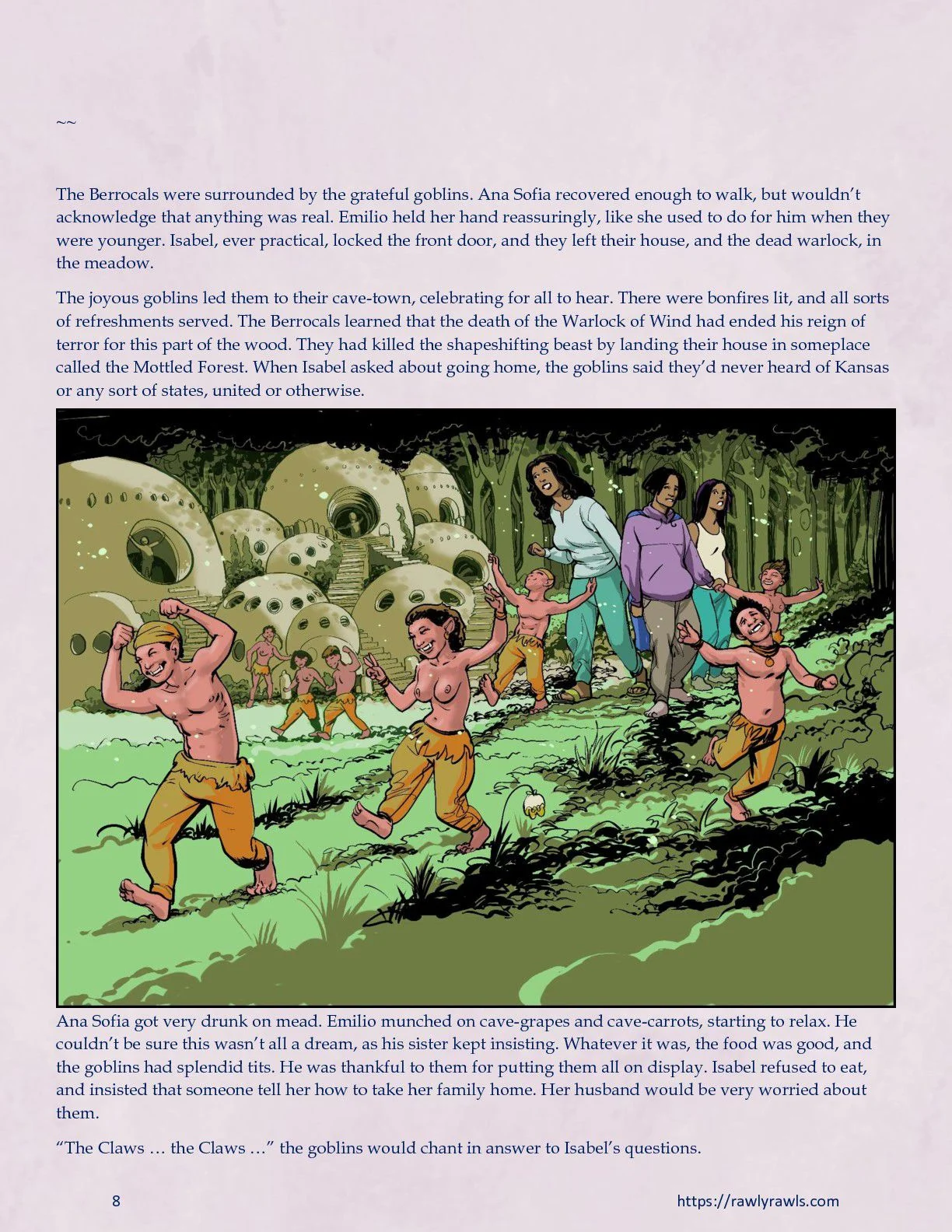 The Warlock Of Claws [DixonLyrax , RawlyRawls] 1 . The Warlock Of Claws - Chapter 1 [DixonLyrax , RawlyRawls] – page 8