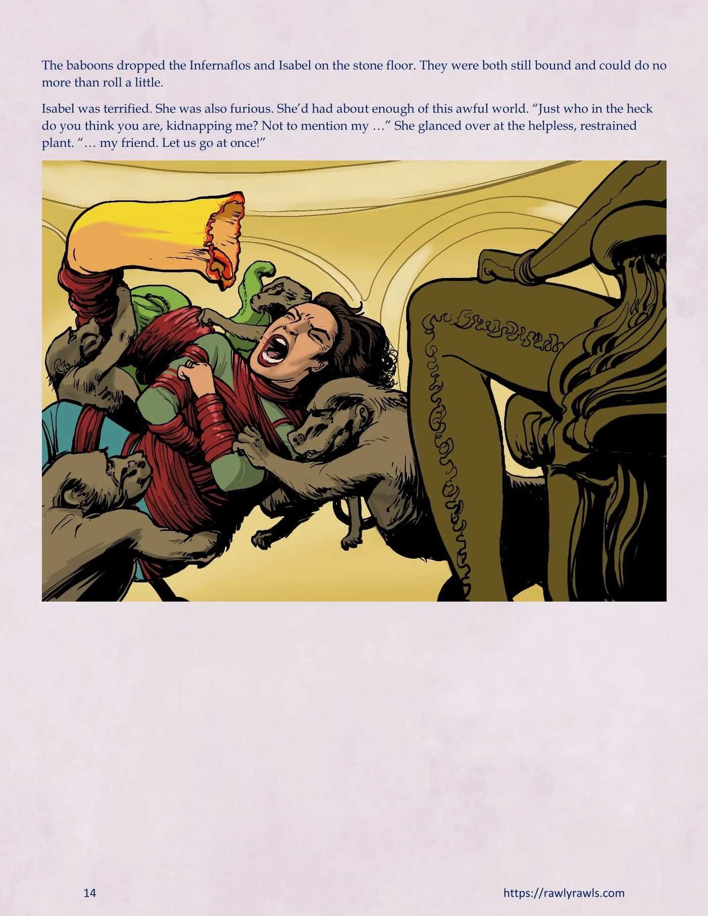 The Warlock Of Claws [DixonLyrax , RawlyRawls] 11 . The Warlock Of Claws - Chapter 11 [DixonLyrax , RawlyRawls] – page 14