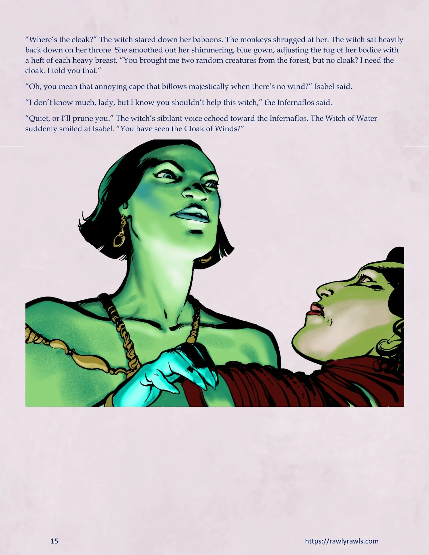 The Warlock Of Claws [DixonLyrax , RawlyRawls] 11 . The Warlock Of Claws - Chapter 11 [DixonLyrax , RawlyRawls] – page 15
