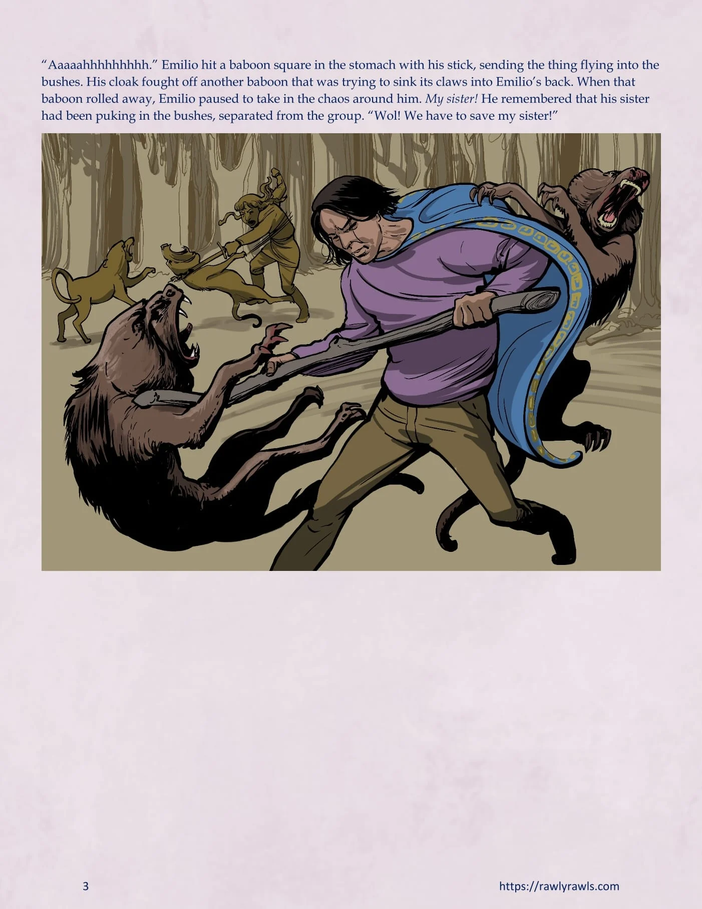 The Warlock Of Claws [DixonLyrax , RawlyRawls] 11 . The Warlock Of Claws - Chapter 11 [DixonLyrax , RawlyRawls] – page 3