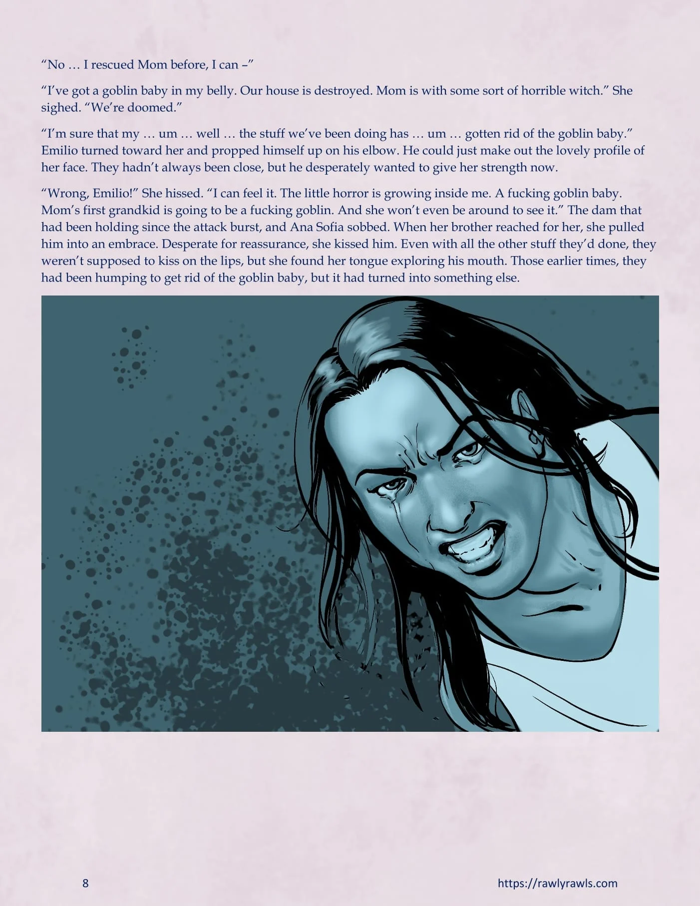 The Warlock Of Claws [DixonLyrax , RawlyRawls] 11 . The Warlock Of Claws - Chapter 11 [DixonLyrax , RawlyRawls] – page 8