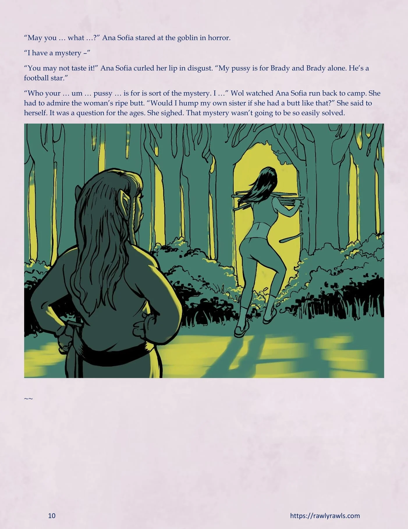 The Warlock Of Claws [DixonLyrax , RawlyRawls] 8 . The Warlock Of Claws - Chapter 8 [DixonLyrax , RawlyRawls] – page 10
