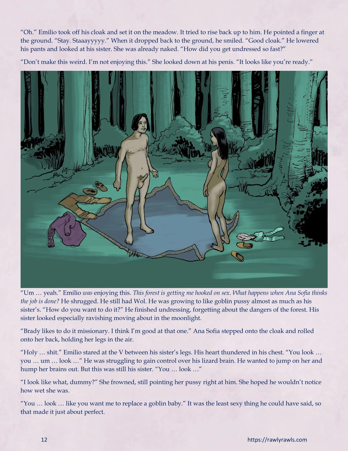 The Warlock Of Claws [DixonLyrax , RawlyRawls] 8 . The Warlock Of Claws - Chapter 8 [DixonLyrax , RawlyRawls] – page 12