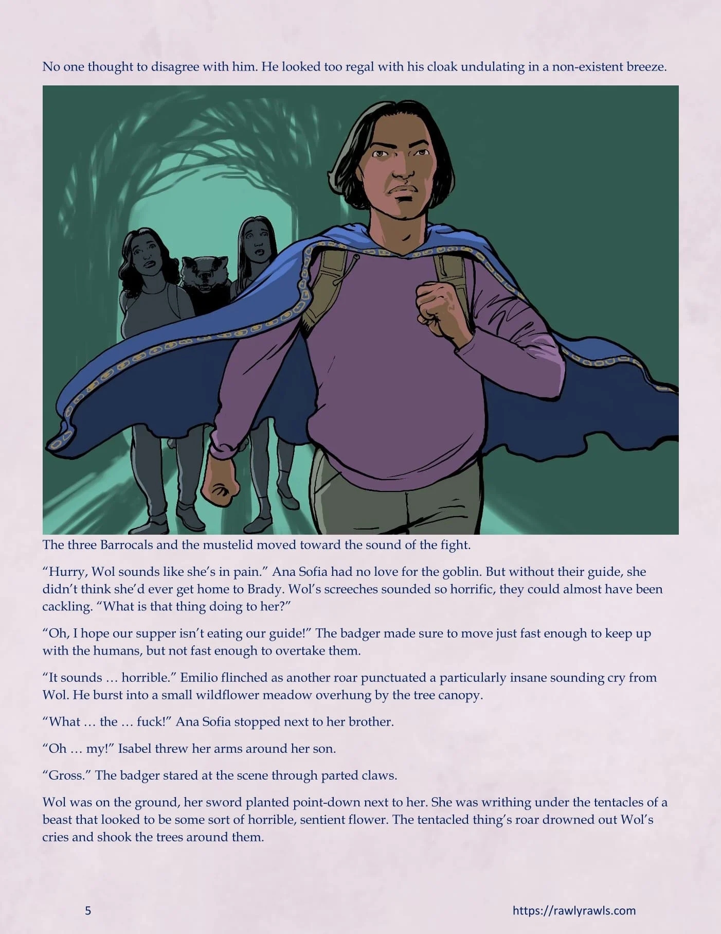 The Warlock Of Claws [DixonLyrax , RawlyRawls] 8 . The Warlock Of Claws - Chapter 8 [DixonLyrax , RawlyRawls] – page 5