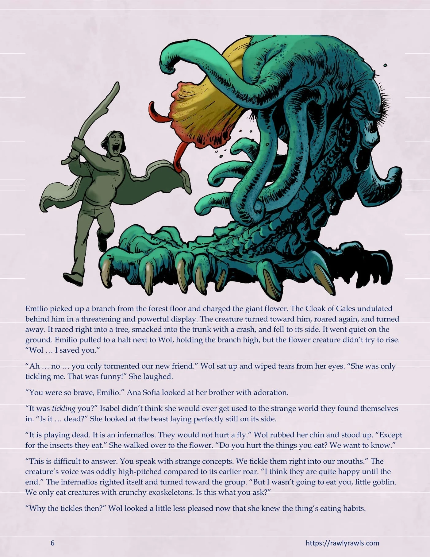 The Warlock Of Claws [DixonLyrax , RawlyRawls] 8 . The Warlock Of Claws - Chapter 8 [DixonLyrax , RawlyRawls] – page 6