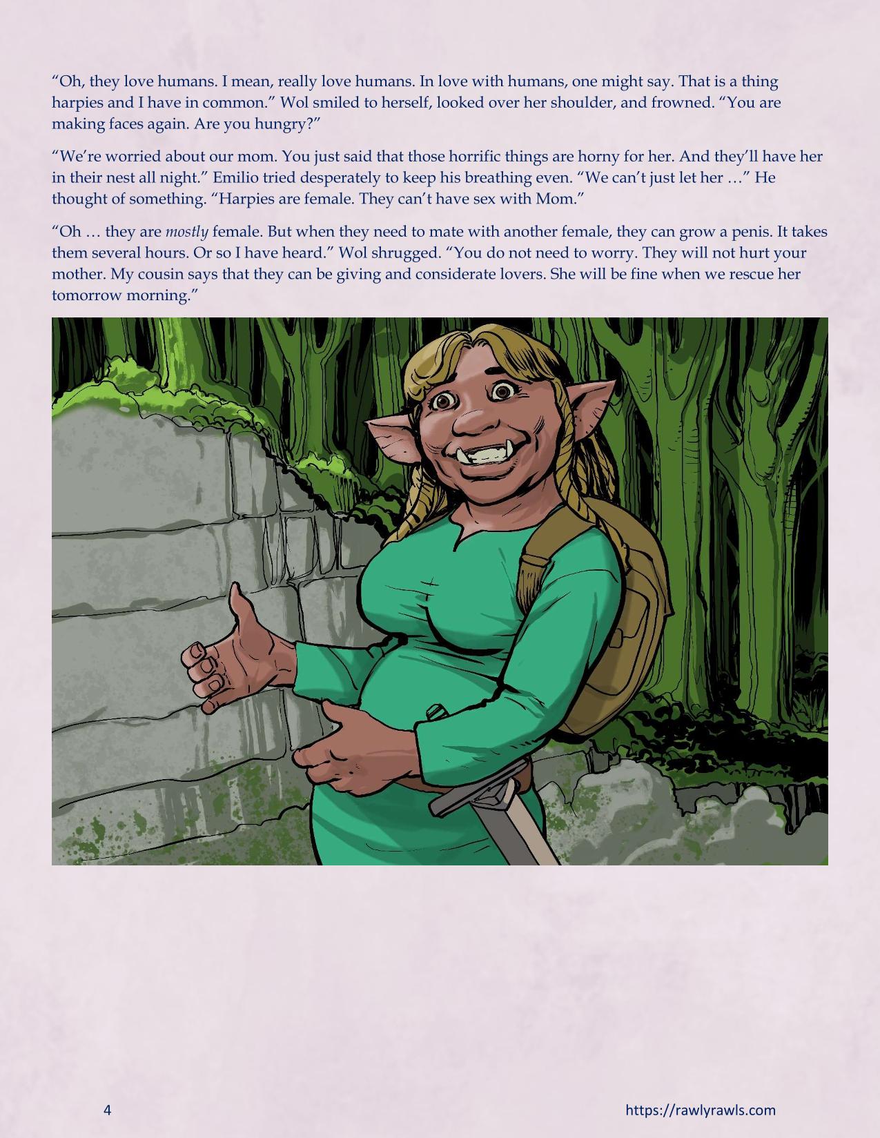 The Warlock Of Claws [DixonLyrax , RawlyRawls] 4 . The Warlock Of Claws - Chapter 4 [DixonLyrax , RawlyRawls] – page 4