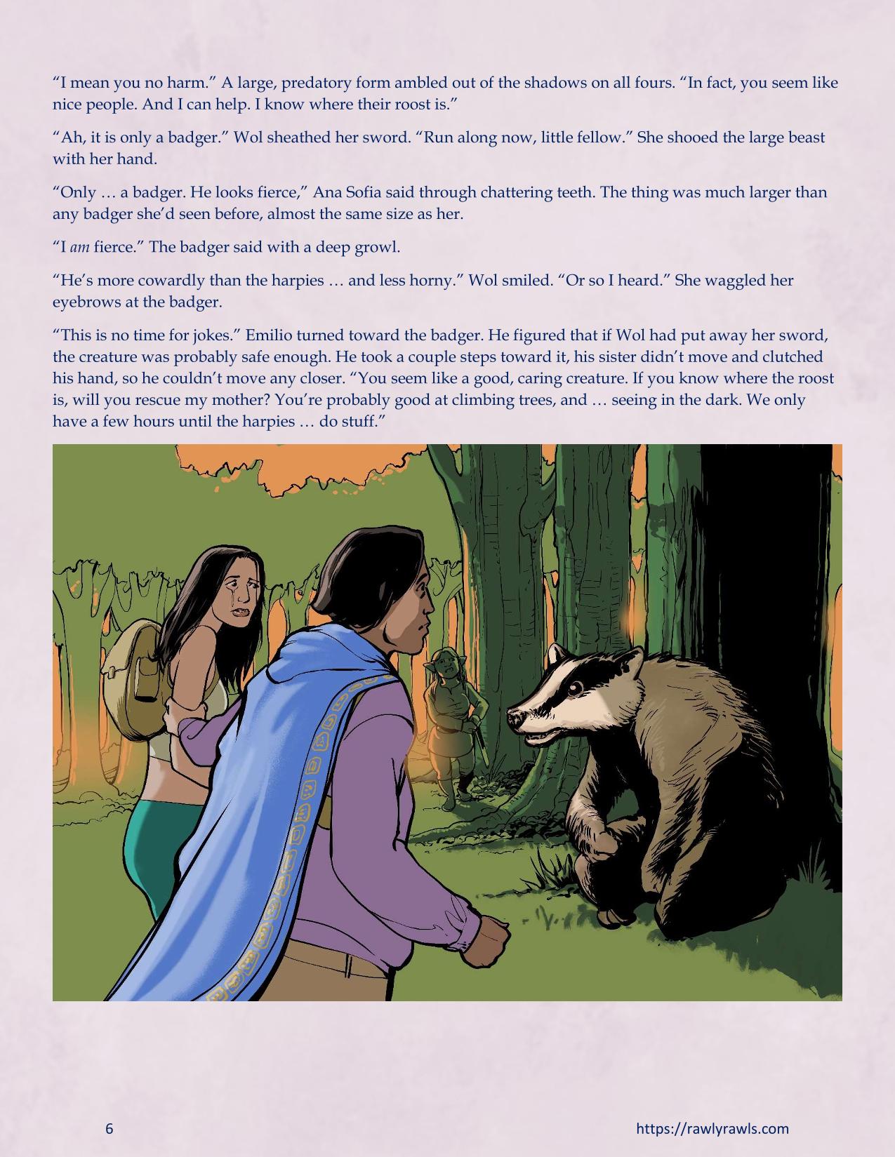 The Warlock Of Claws [DixonLyrax , RawlyRawls] 4 . The Warlock Of Claws - Chapter 4 [DixonLyrax , RawlyRawls] – page 6