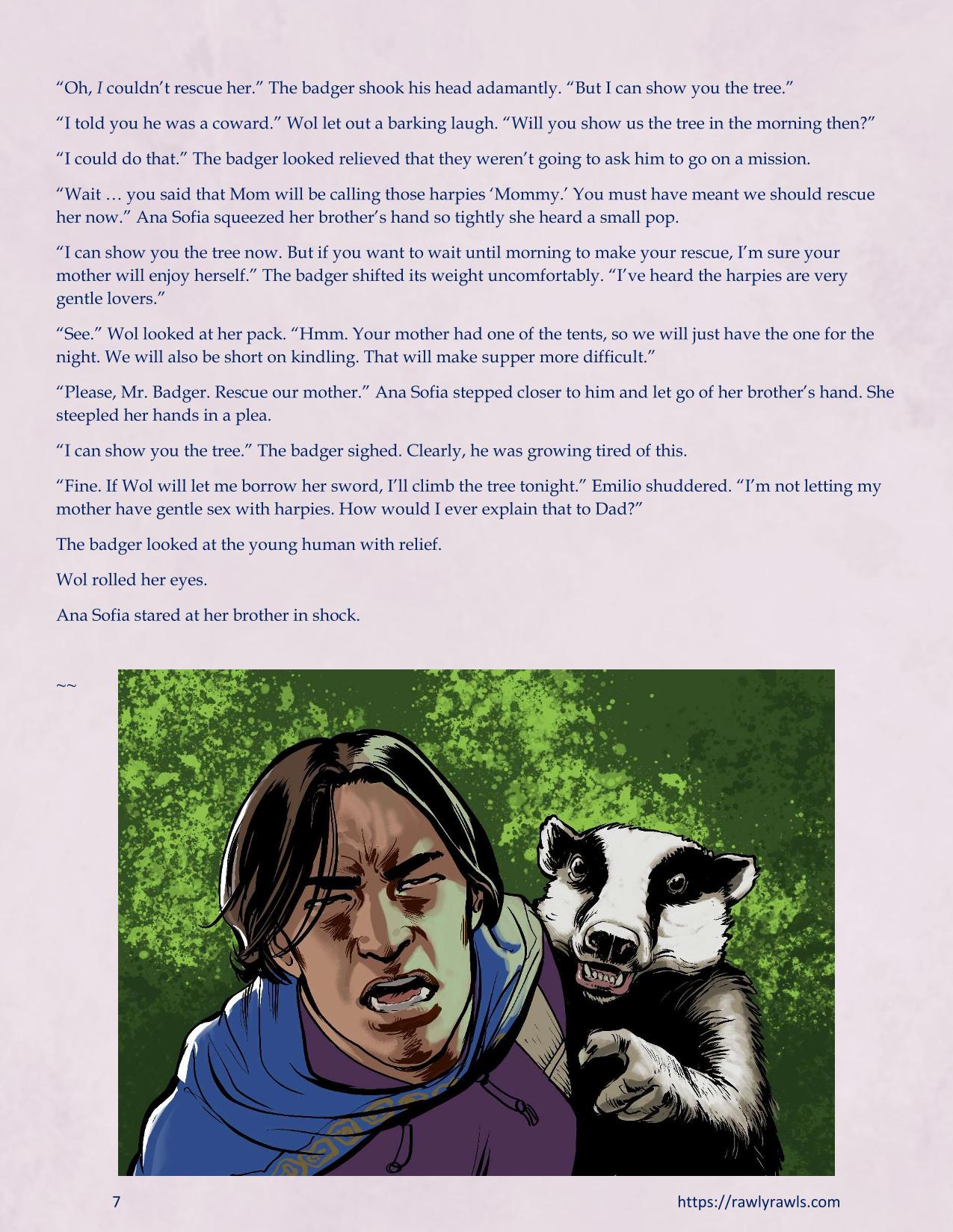 The Warlock Of Claws [DixonLyrax , RawlyRawls] 4 . The Warlock Of Claws - Chapter 4 [DixonLyrax , RawlyRawls] – page 7