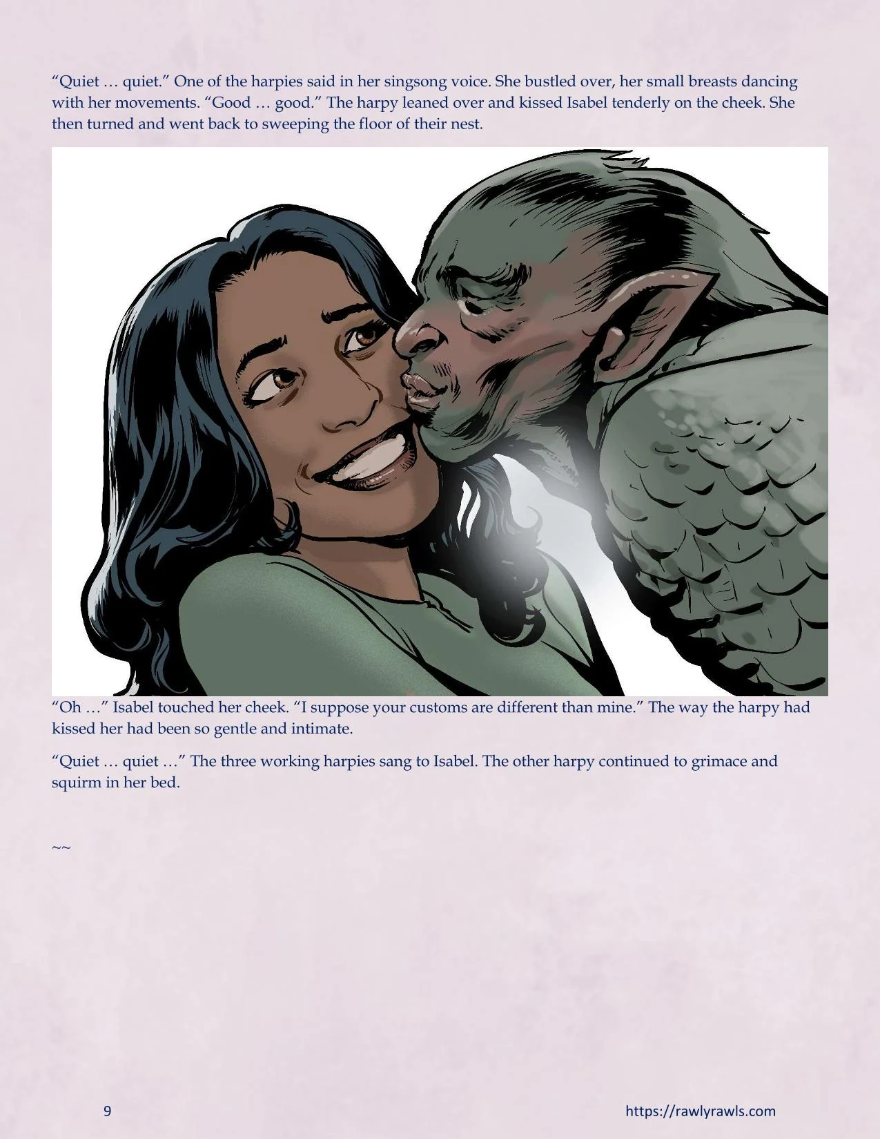 The Warlock Of Claws [DixonLyrax , RawlyRawls] 4 . The Warlock Of Claws - Chapter 4 [DixonLyrax , RawlyRawls] – page 9