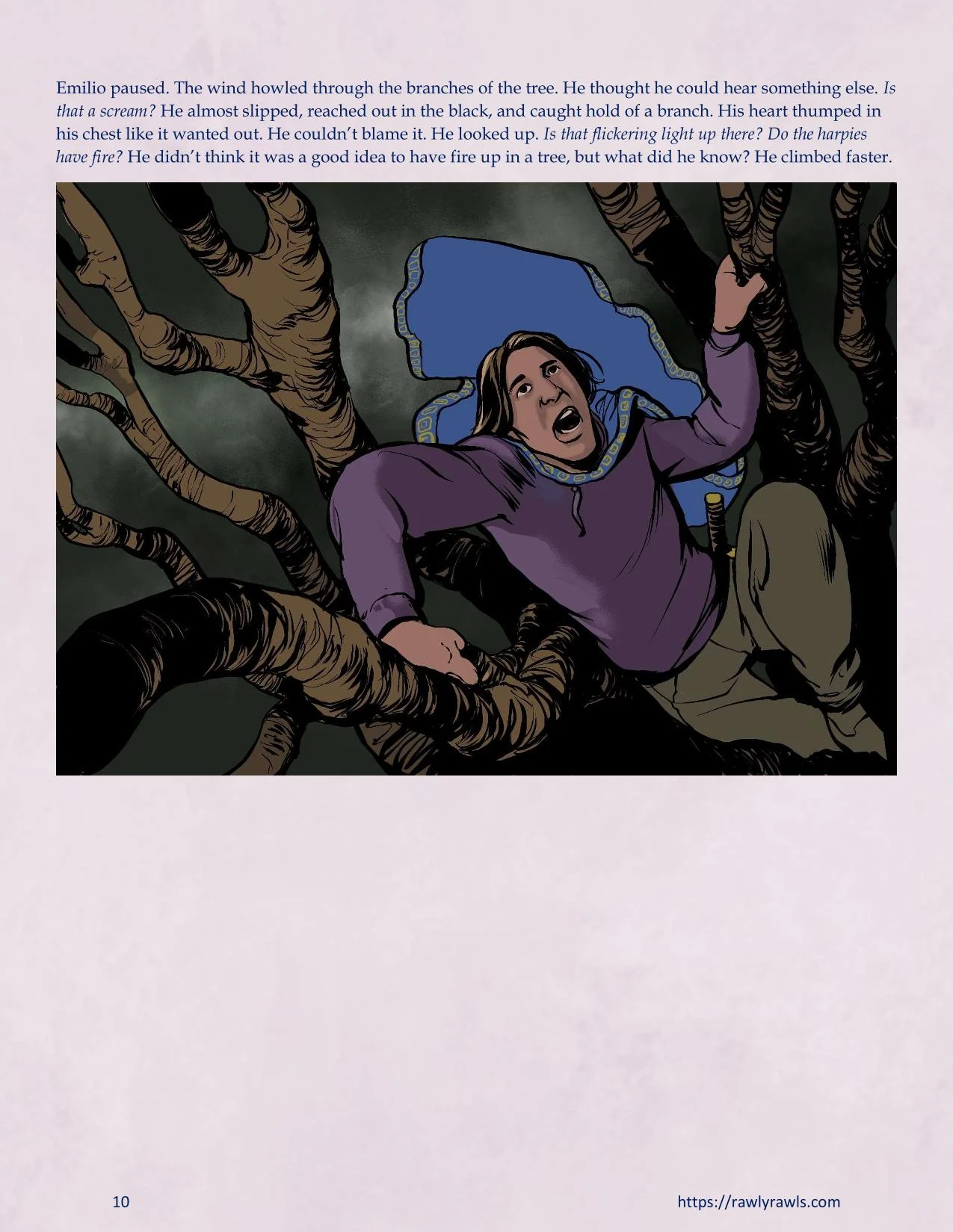 The Warlock Of Claws [DixonLyrax , RawlyRawls] 5 . The Warlock Of Claws - Chapter 5 [DixonLyrax , RawlyRawls] – page 10