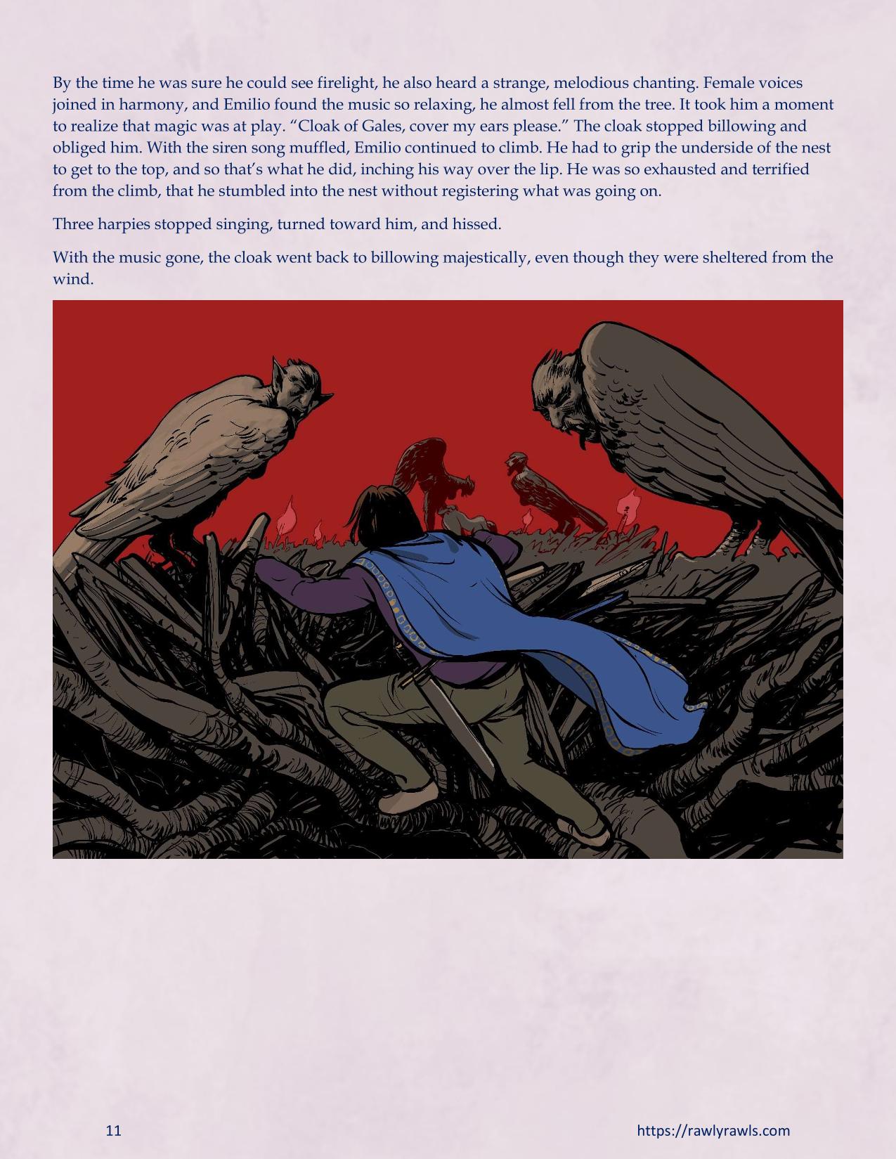 The Warlock Of Claws [DixonLyrax , RawlyRawls] 5 . The Warlock Of Claws - Chapter 5 [DixonLyrax , RawlyRawls] – page 11