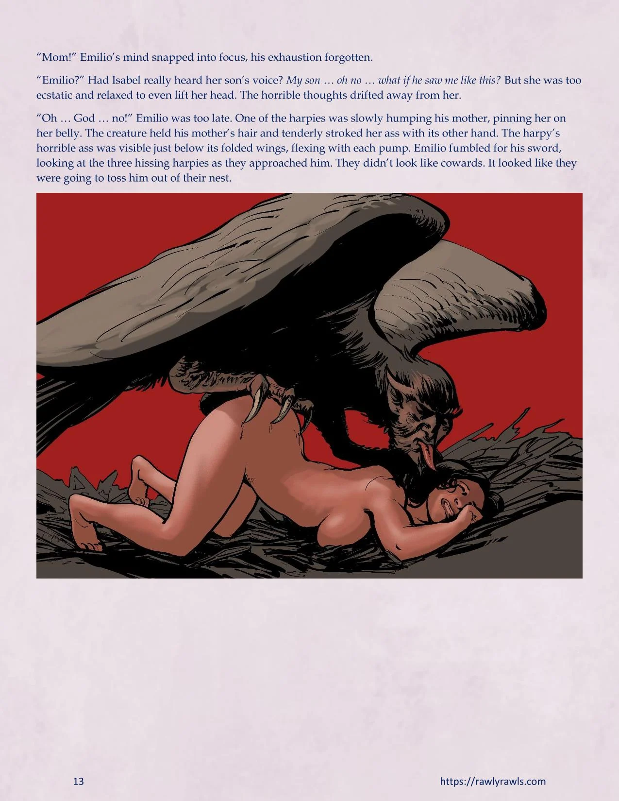 The Warlock Of Claws [DixonLyrax , RawlyRawls] 5 . The Warlock Of Claws - Chapter 5 [DixonLyrax , RawlyRawls] – page 13