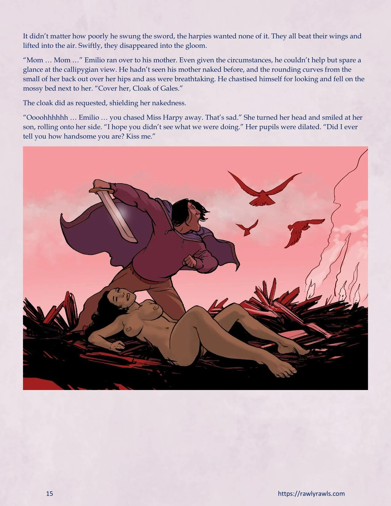 The Warlock Of Claws [DixonLyrax , RawlyRawls] 5 . The Warlock Of Claws - Chapter 5 [DixonLyrax , RawlyRawls] – page 15