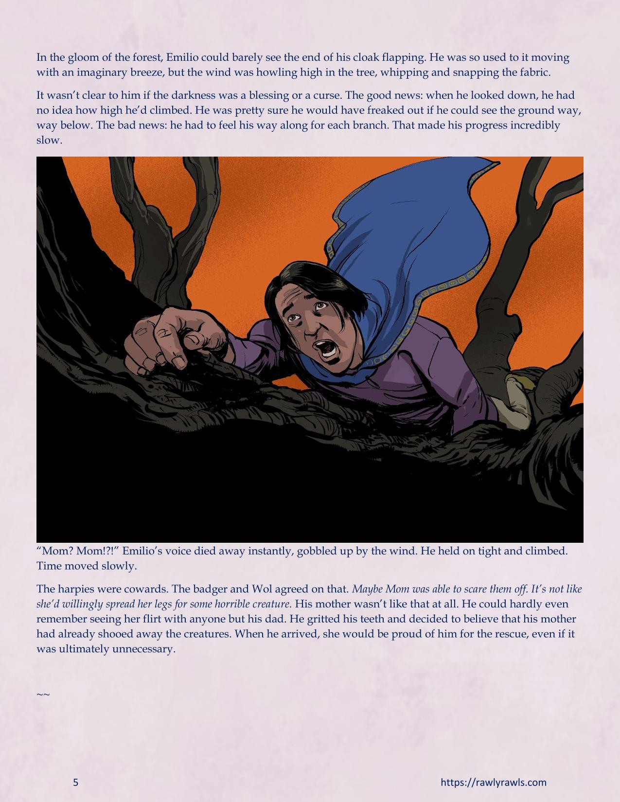 The Warlock Of Claws [DixonLyrax , RawlyRawls] 5 . The Warlock Of Claws - Chapter 5 [DixonLyrax , RawlyRawls] – page 5