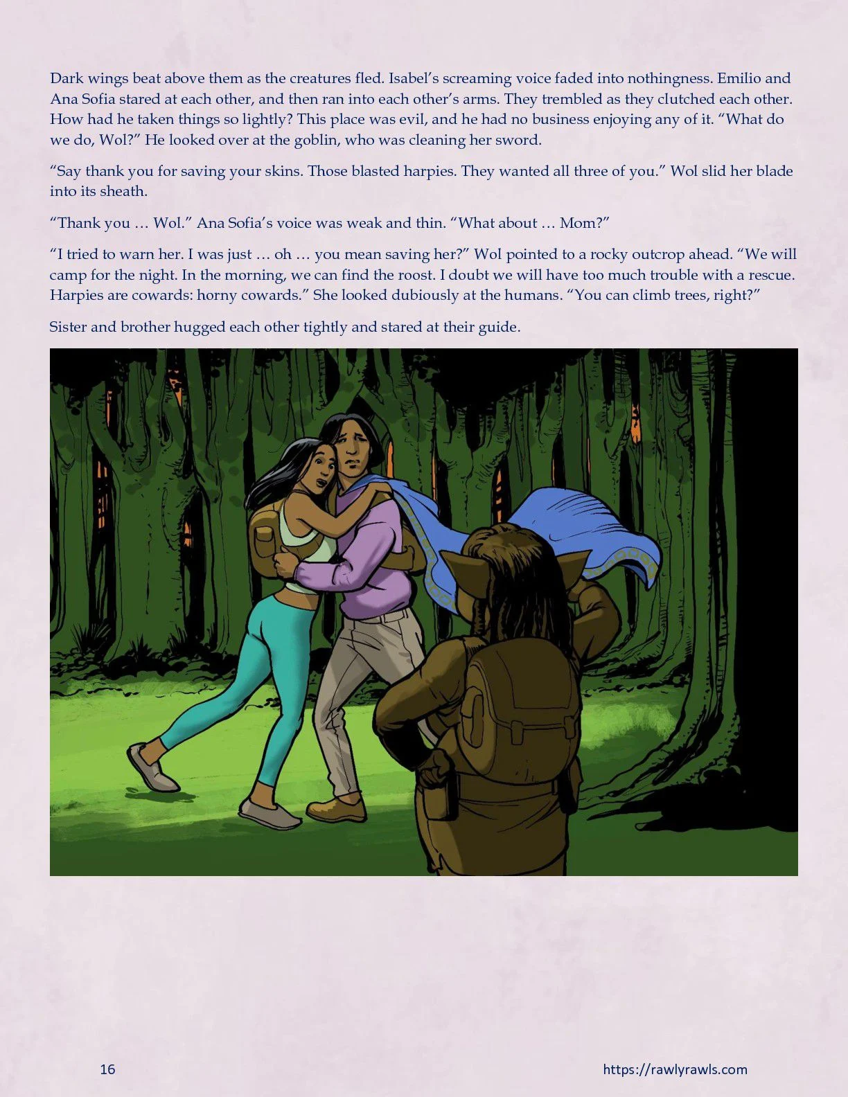 The Warlock Of Claws [DixonLyrax , RawlyRawls] 3 . The Warlock Of Claws - Chapter 3 [DixonLyrax , RawlyRawls] – page 16