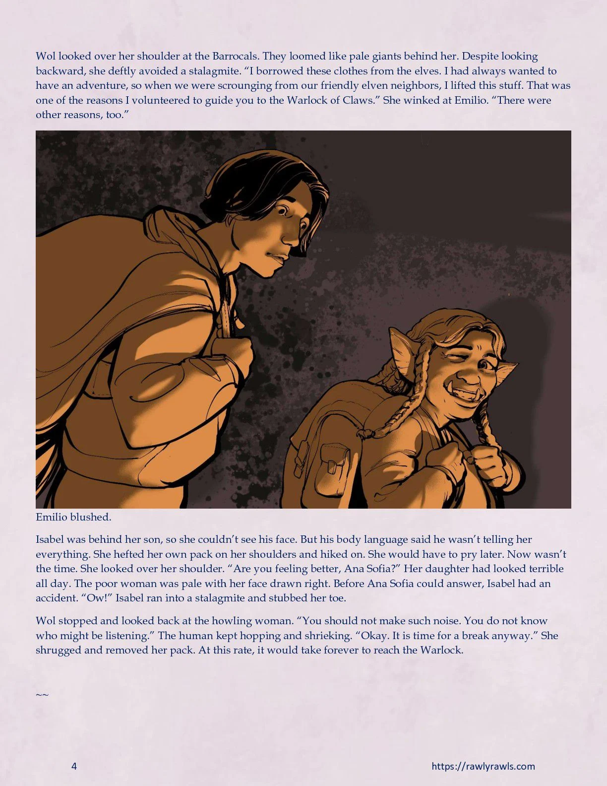The Warlock Of Claws [DixonLyrax , RawlyRawls] 3 . The Warlock Of Claws - Chapter 3 [DixonLyrax , RawlyRawls] – page 4
