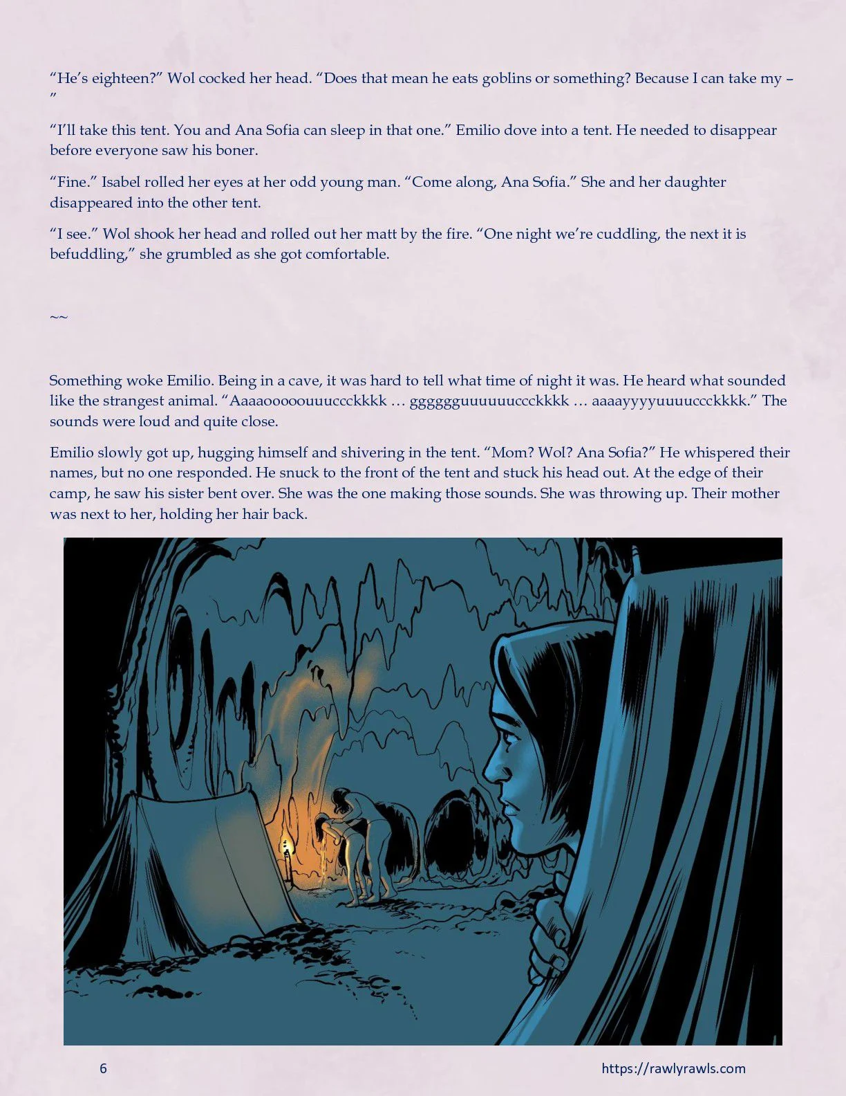The Warlock Of Claws [DixonLyrax , RawlyRawls] 3 . The Warlock Of Claws - Chapter 3 [DixonLyrax , RawlyRawls] – page 6