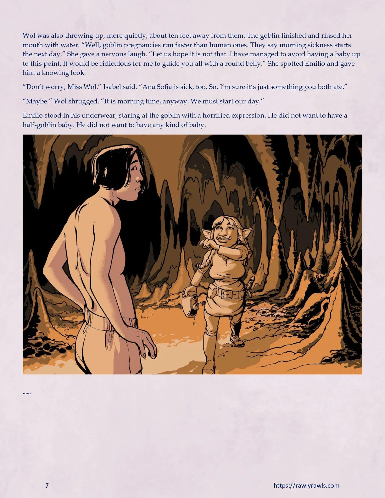The Warlock Of Claws [DixonLyrax , RawlyRawls] 3 . The Warlock Of Claws - Chapter 3 [DixonLyrax , RawlyRawls] – page 7
