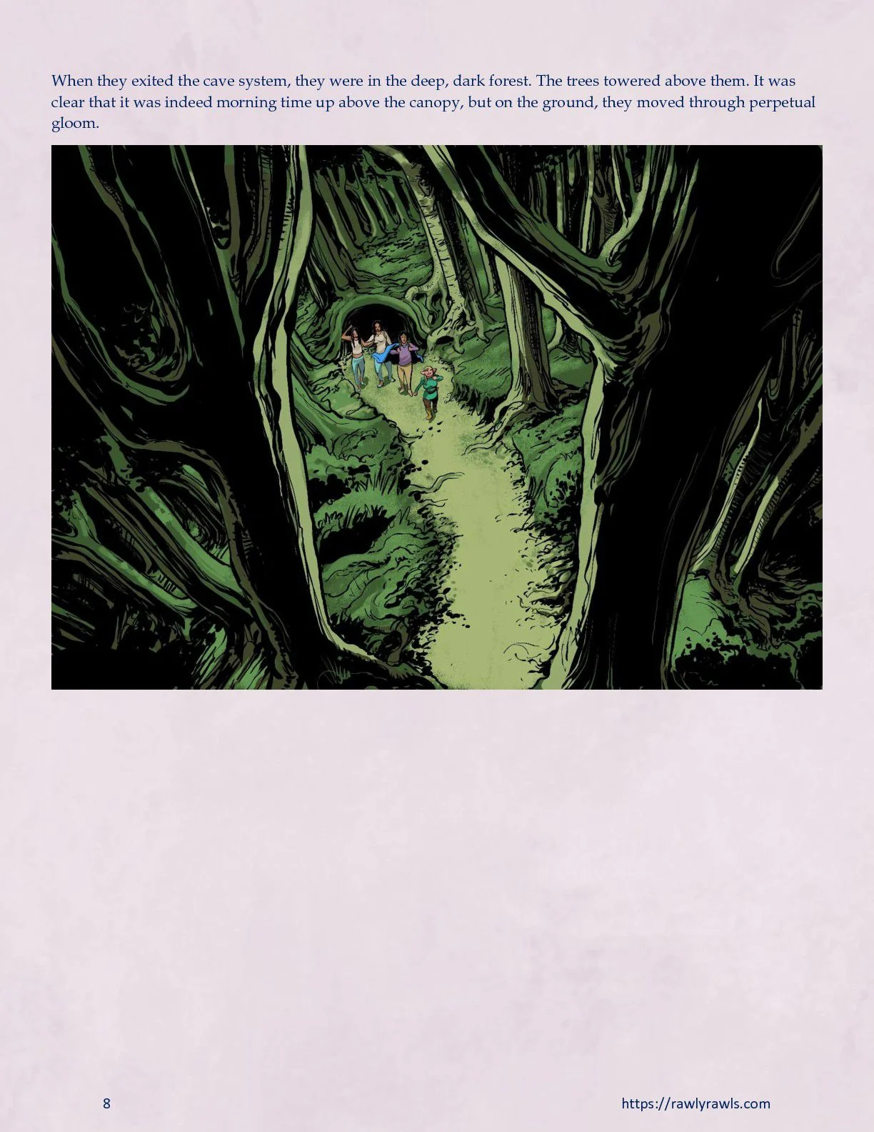 The Warlock Of Claws [DixonLyrax , RawlyRawls] 3 . The Warlock Of Claws - Chapter 3 [DixonLyrax , RawlyRawls] – page 8