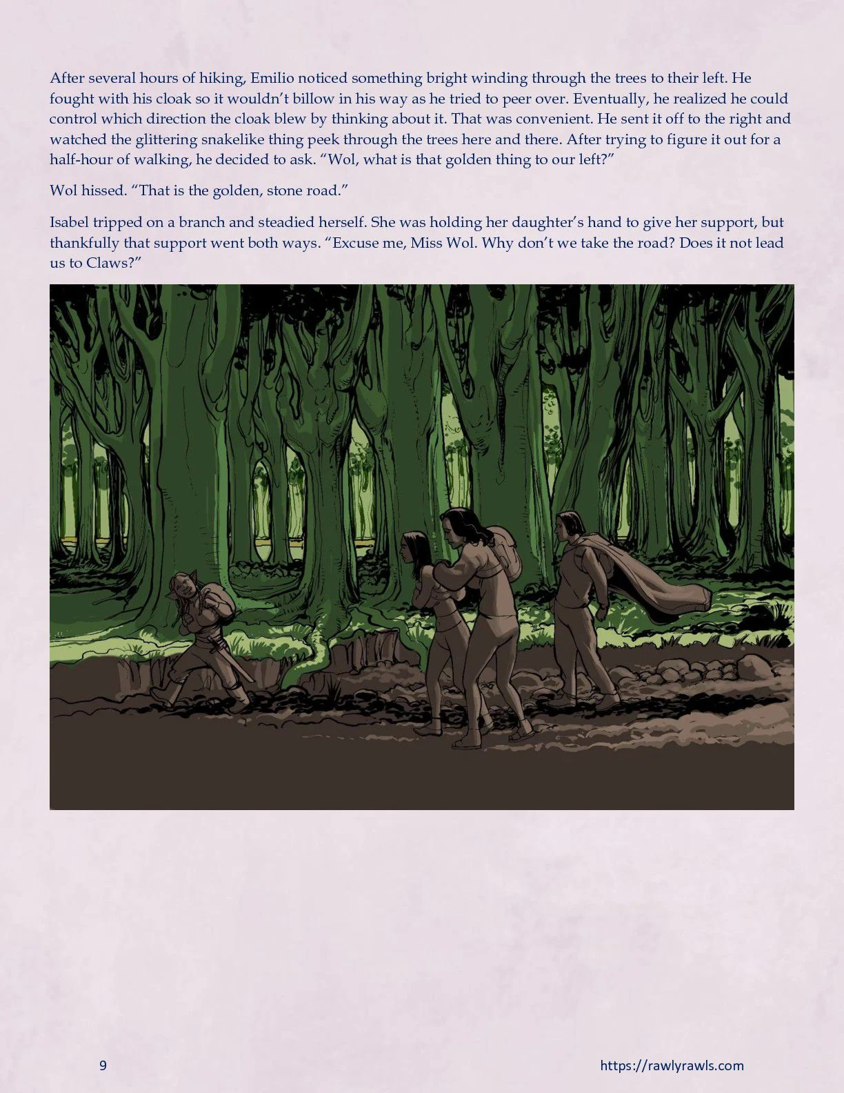The Warlock Of Claws [DixonLyrax , RawlyRawls] 3 . The Warlock Of Claws - Chapter 3 [DixonLyrax , RawlyRawls] – page 9