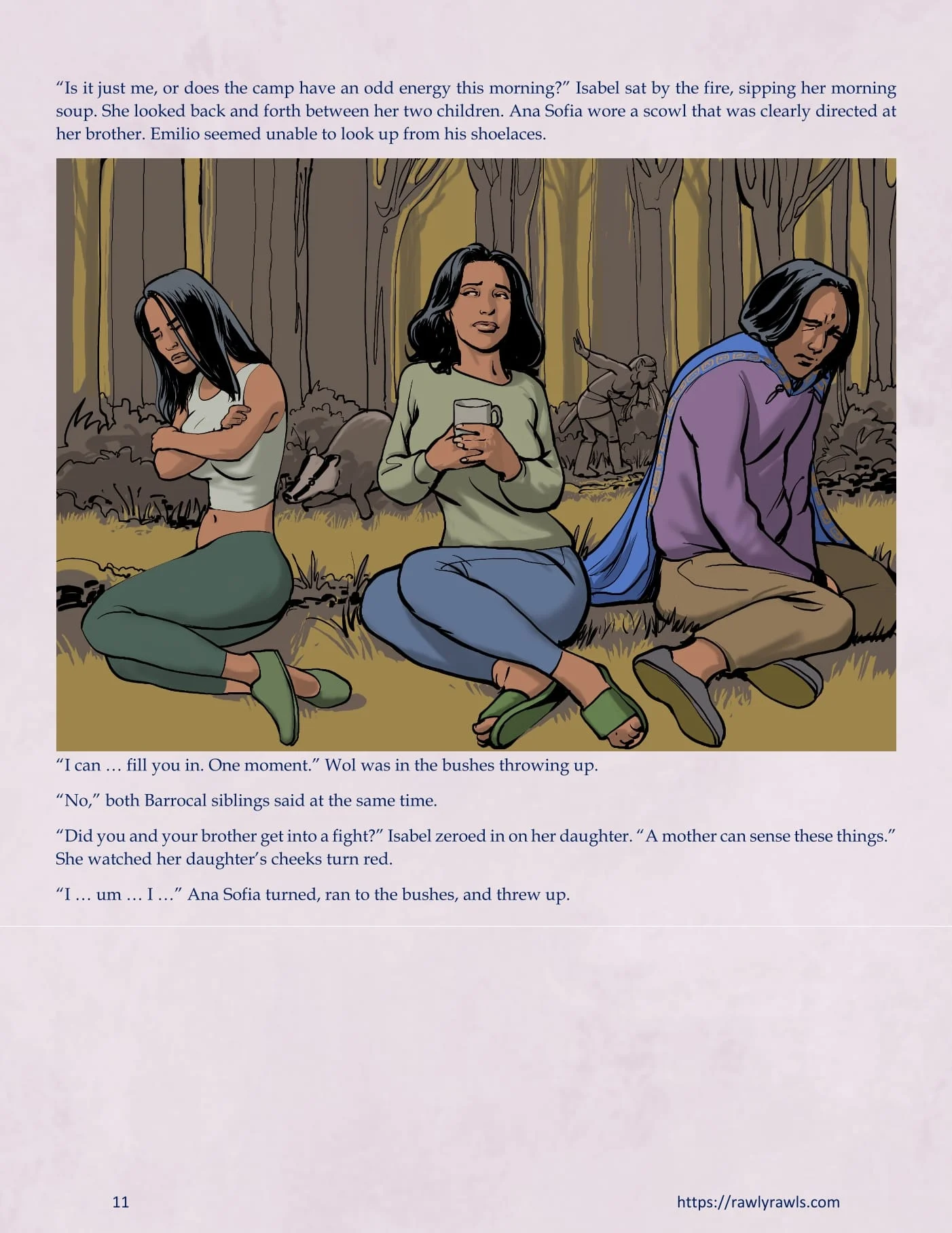 The Warlock Of Claws [DixonLyrax , RawlyRawls] 10 . The Warlock Of Claws - Chapter 10 [DixonLyrax , RawlyRawls] – page 11