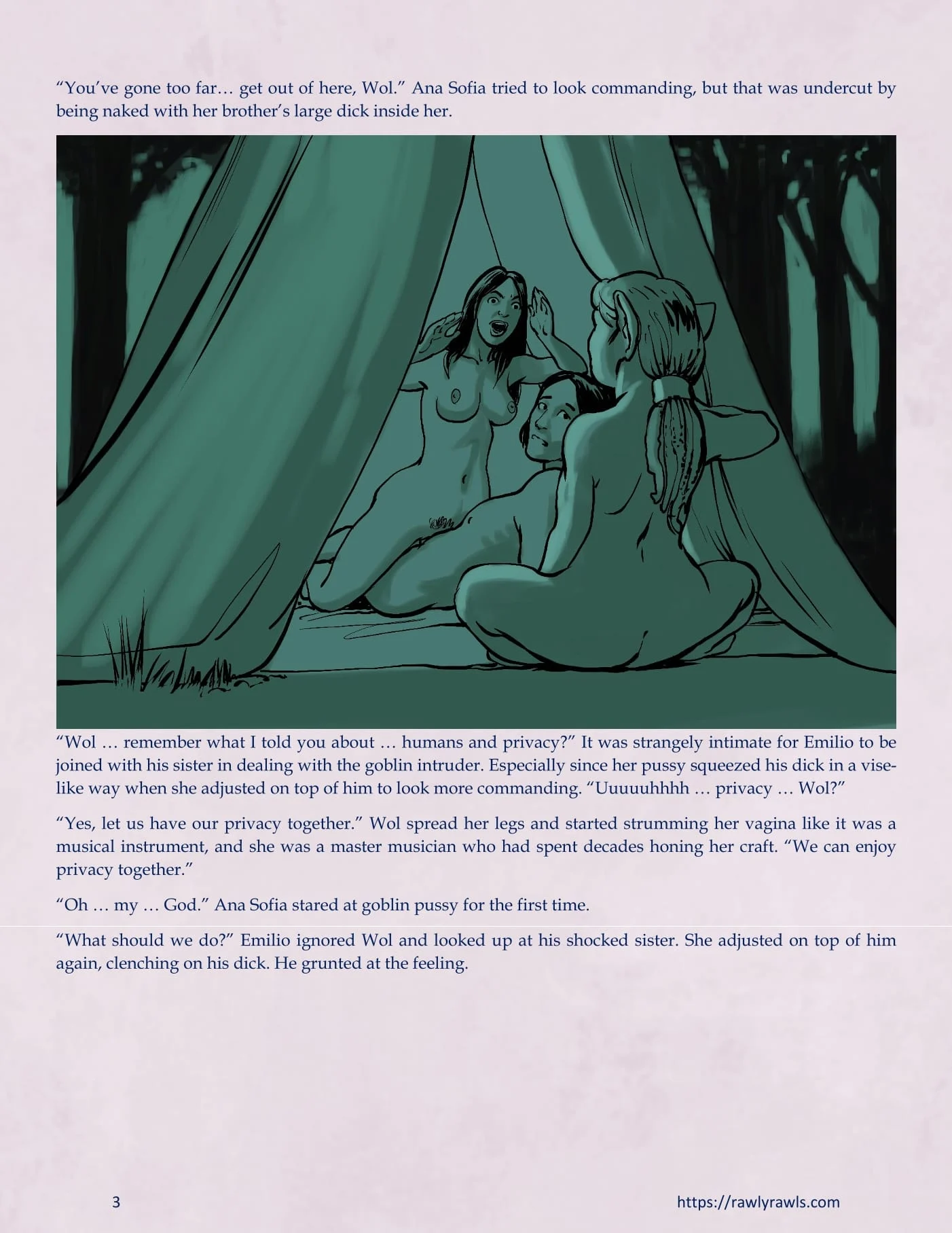 The Warlock Of Claws [DixonLyrax , RawlyRawls] 10 . The Warlock Of Claws - Chapter 10 [DixonLyrax , RawlyRawls] – page 3