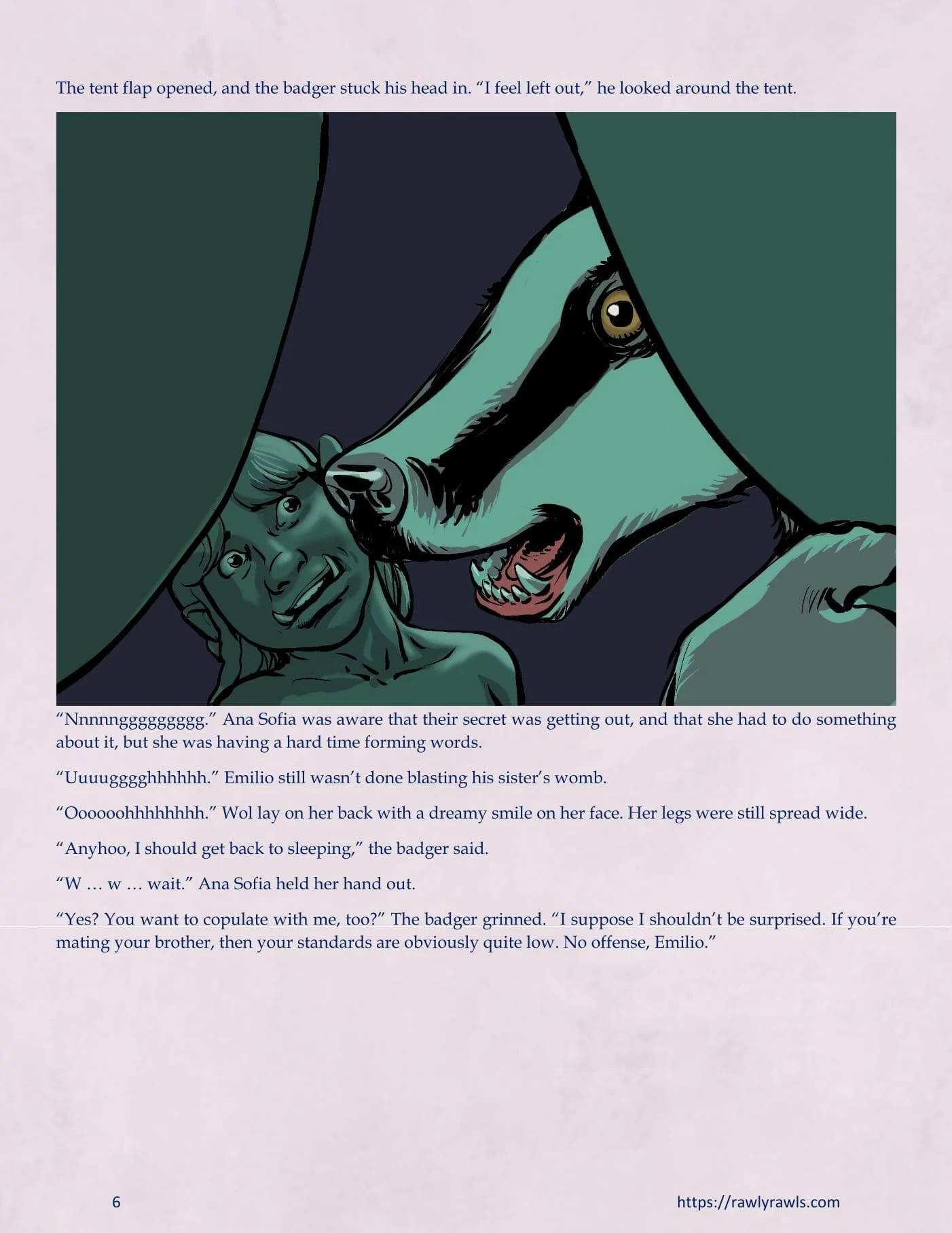 The Warlock Of Claws [DixonLyrax , RawlyRawls] 10 . The Warlock Of Claws - Chapter 10 [DixonLyrax , RawlyRawls] – page 6