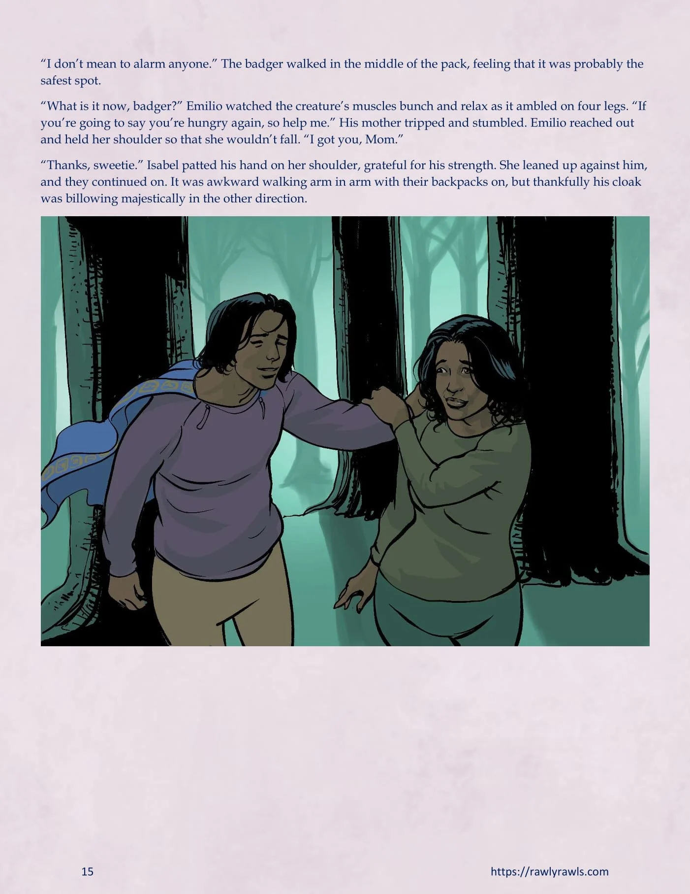 The Warlock Of Claws [DixonLyrax , RawlyRawls] 7 . The Warlock Of Claws - Chapter 7 [DixonLyrax , RawlyRawls] – page 15