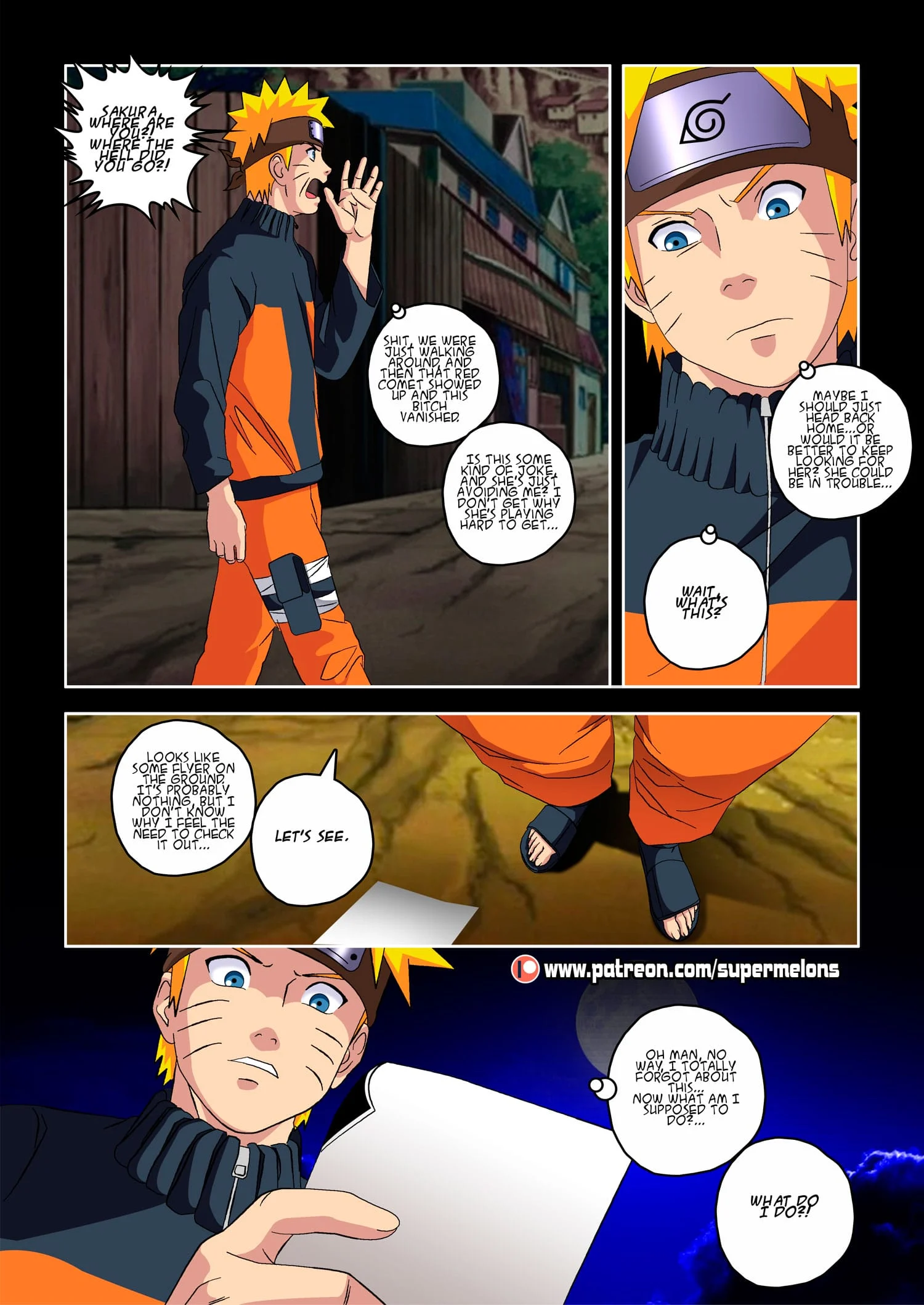 The Red Comet (Naruto) [Super Melons] 1 . The Red Comet - Chapter 1 (Naruto) [Super Melons] – page 15