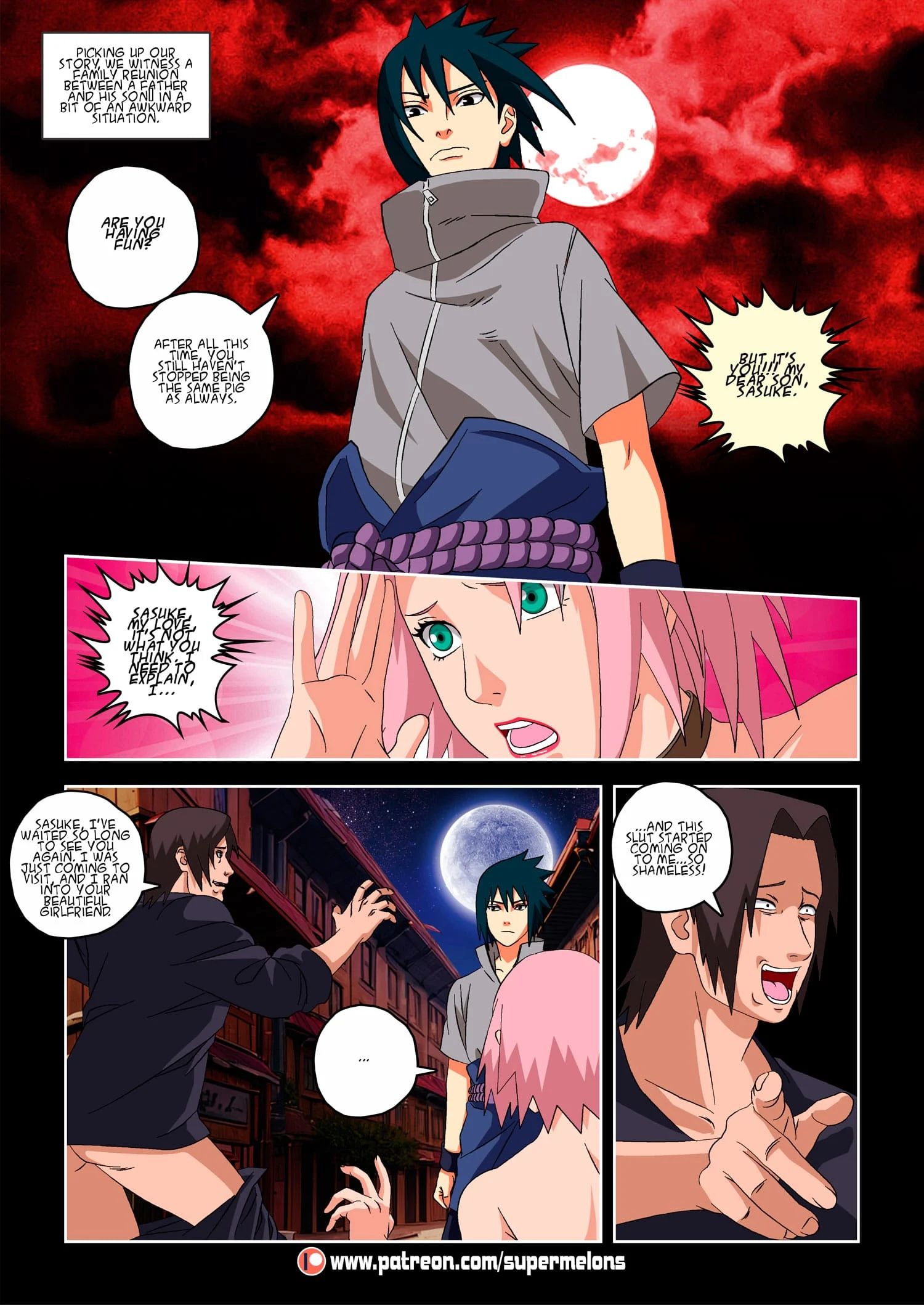 The Red Comet (Naruto) [Super Melons] 1 . The Red Comet - Chapter 1 (Naruto) [Super Melons] – page 16