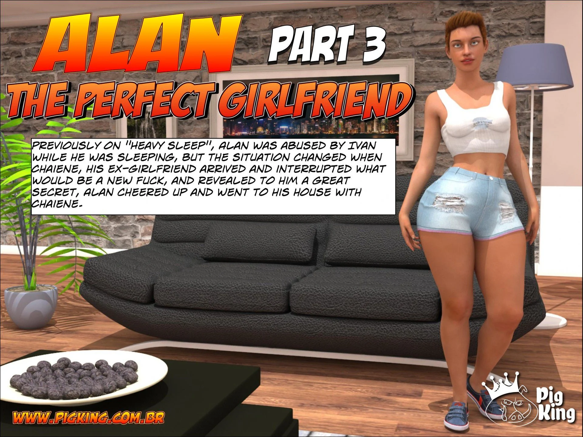 Touch Therapy – Alan, Chaiene, Alreon [PigKing] 3 . Alan - Alan, Ivan, Chaiene - Chapter 3 [PigKing] – page 1