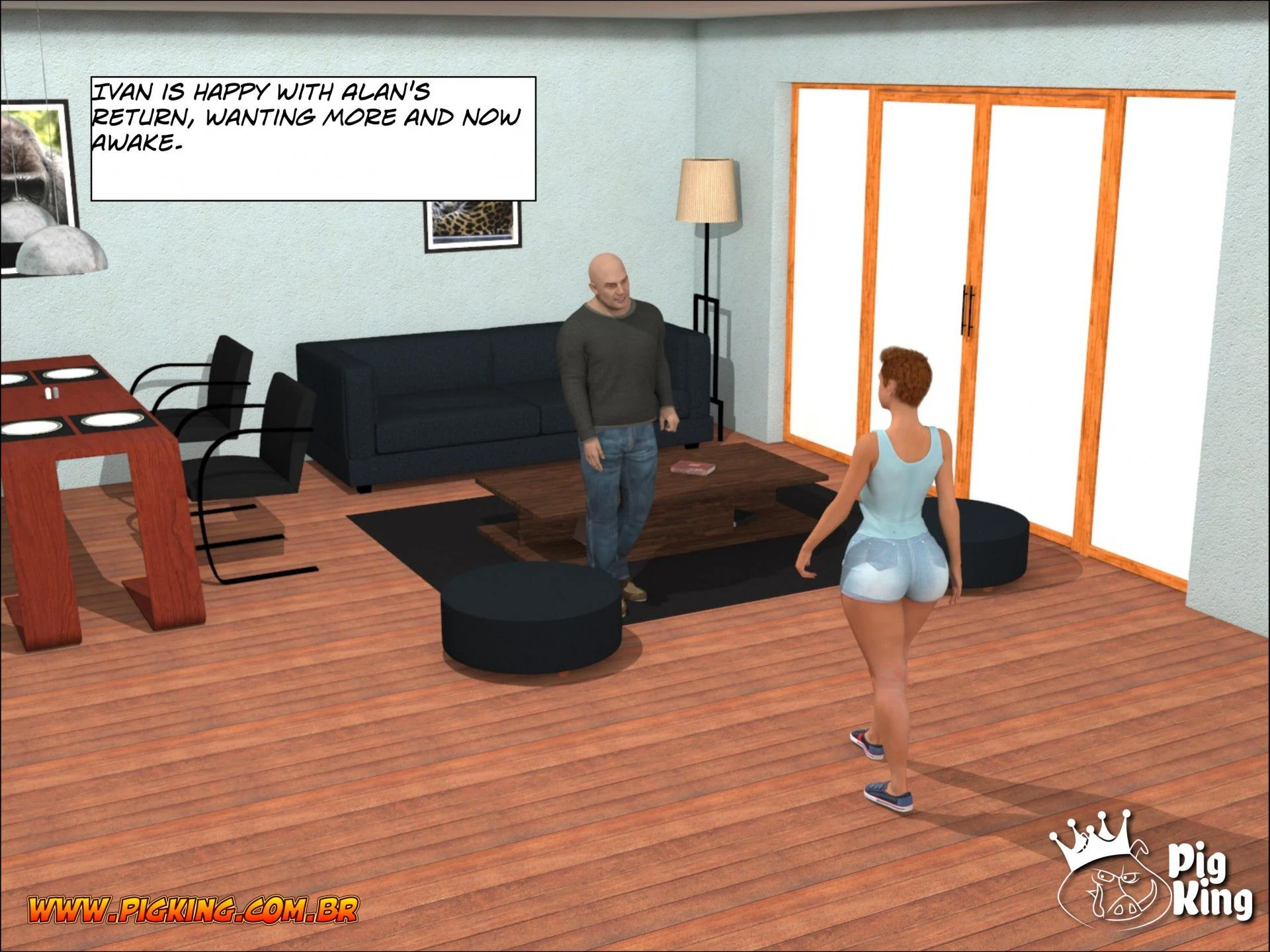 Touch Therapy – Alan, Chaiene, Alreon [PigKing] 3 . Alan - Alan, Ivan, Chaiene - Chapter 3 [PigKing] – page 37